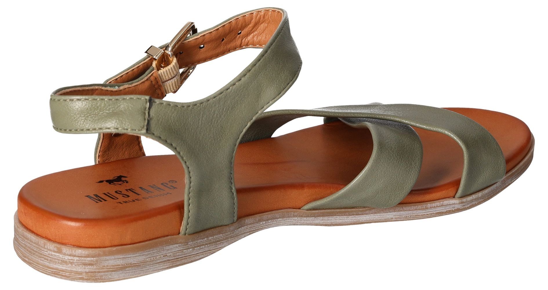 Mustang Shoes Sandalen , zomerschoen, sandaal, riemchensandaal, met brede bandjes