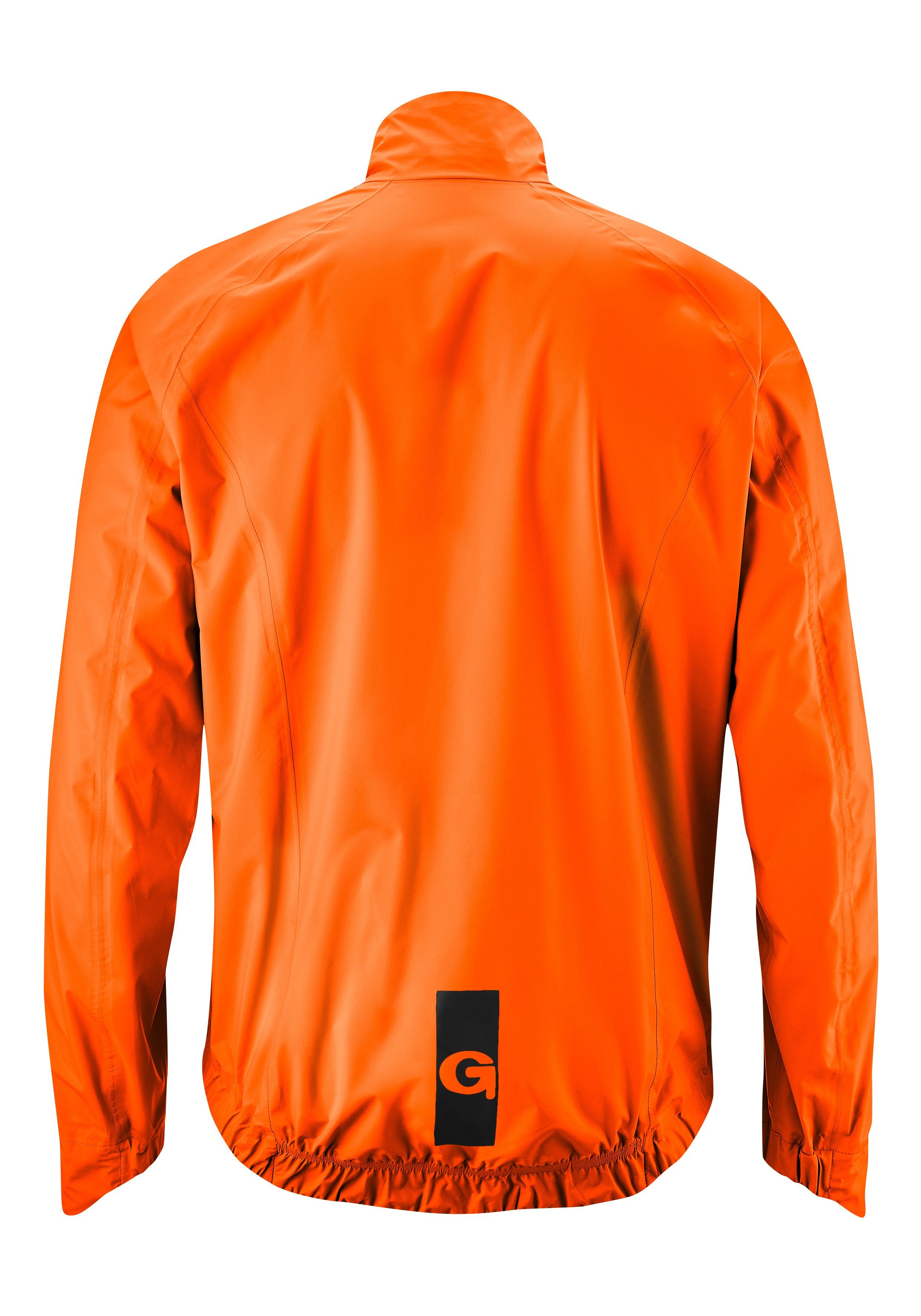 Gonso Fietsjack SAVE JACKET ROAD M Heren fietsjack, waterdichte racefiets-regencape met rugzak