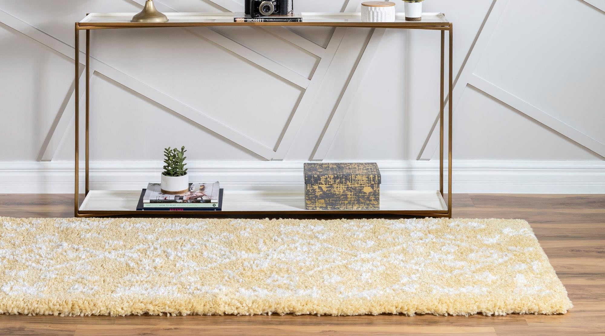 Myflair Möbel & Accessoires Hoogpolige loper Temara shag voorraadopruiming Tapijtloper, geweven, Scandi design, ideaal in de hal & slaapkamer