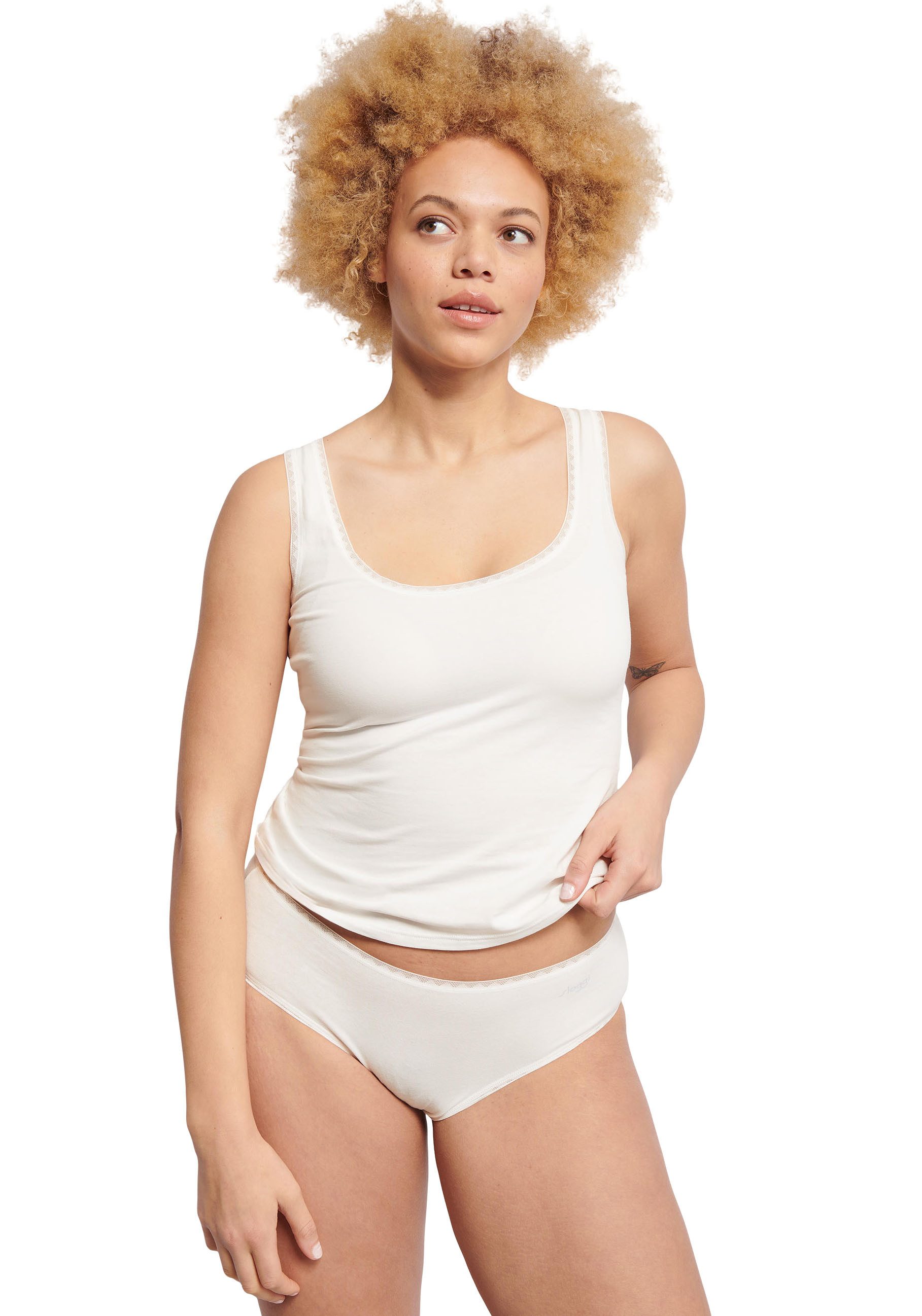 Sloggi Slip GO Midi C2P zachte kantdetails (2 stuks Set van 2)