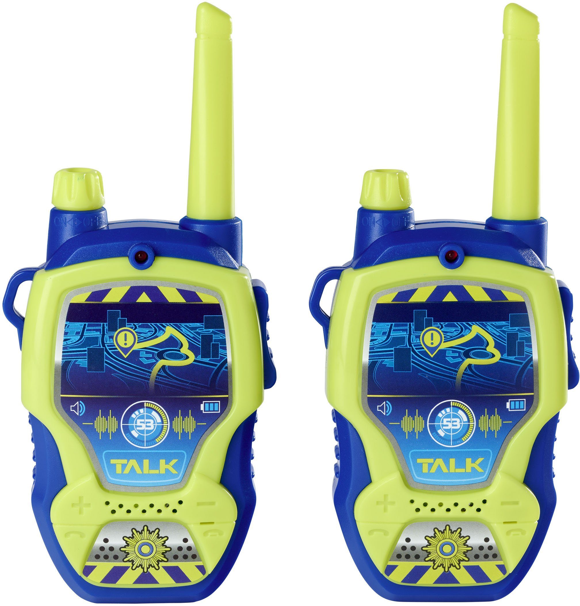 Dickie Toys Walkie talkie Police (2 stuks)