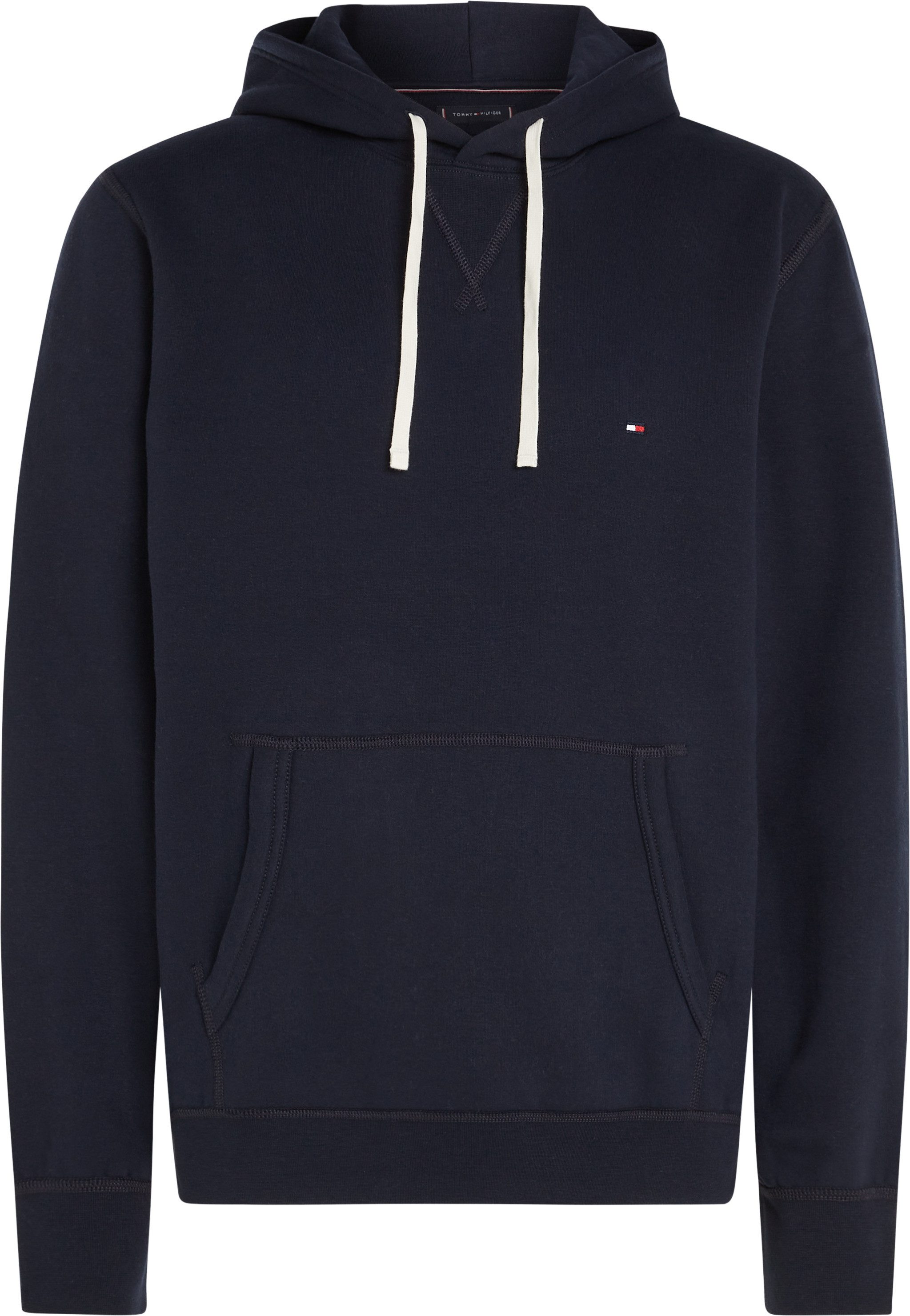 Tommy Hilfiger Sweatshirt BT-ESSENTIAL FLEECE HOODY-B in grote maten, logoborduring