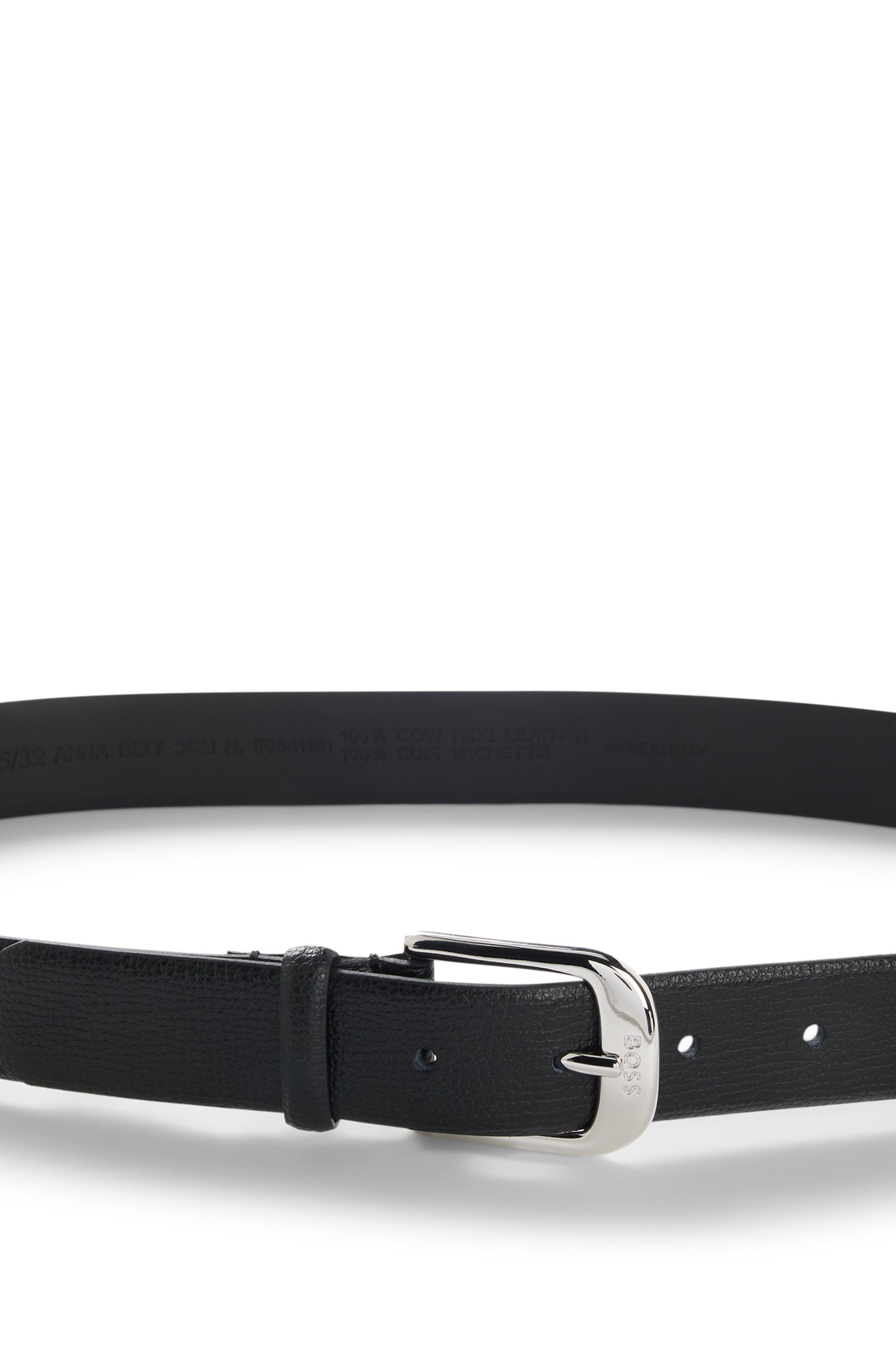 Boss Leren riem Anna Belt 3 cm N.