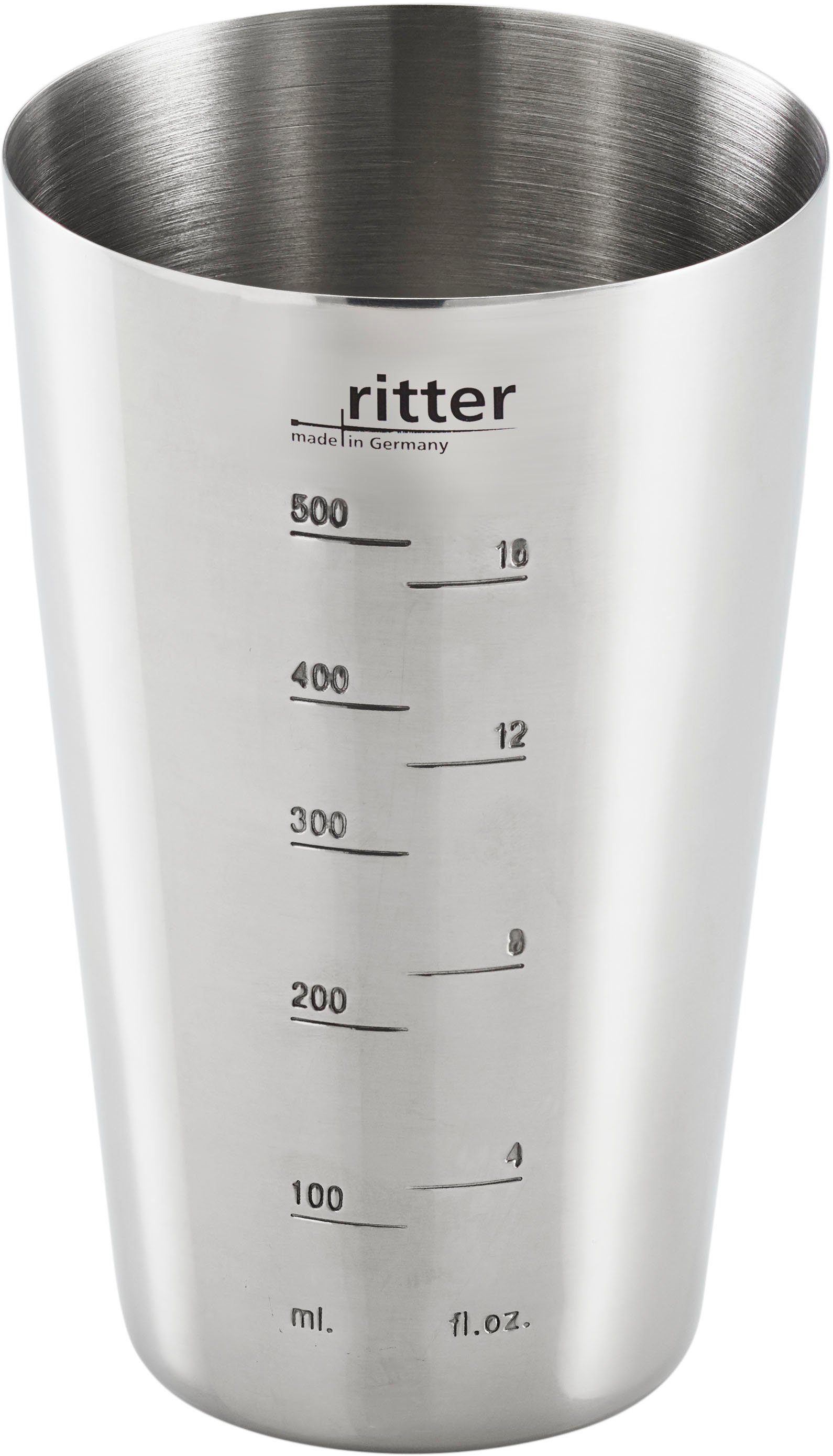 Ritter Accu-staafmixer Stilo 7 plus trendkleur goud met 4 opzetstukken van edelstaal en 2 mengbekers