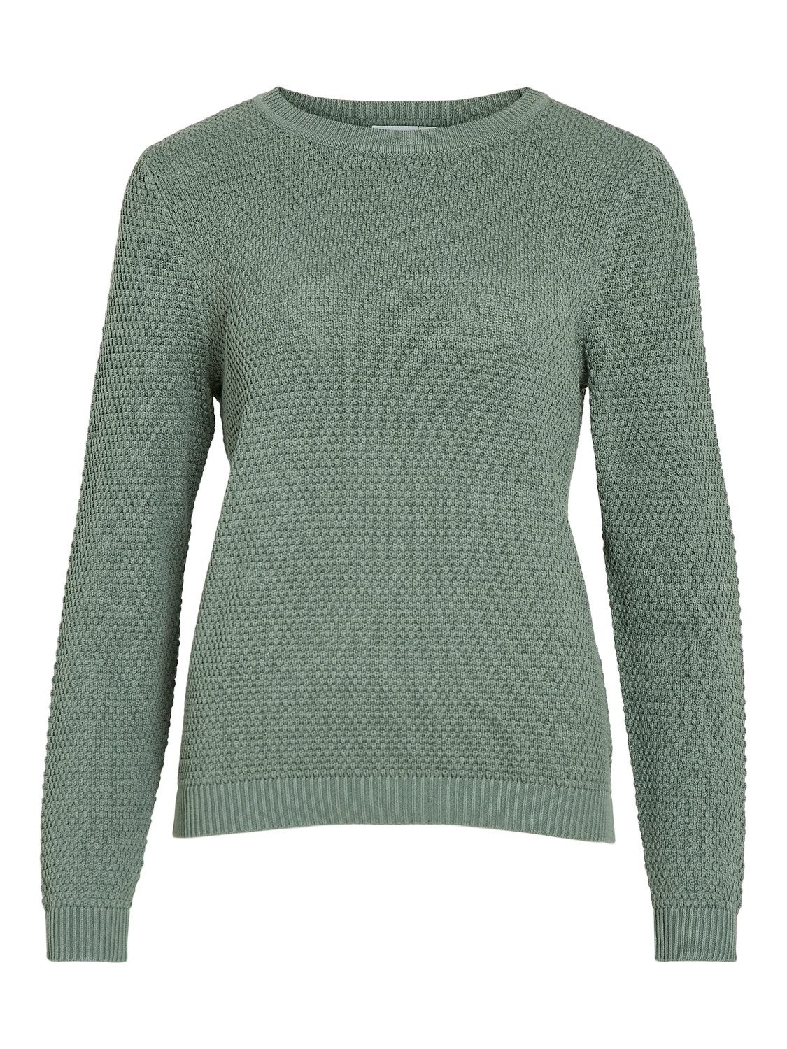 Vila Trui met ronde hals VIDALO O-NECK L S KNIT TOP- NOOS