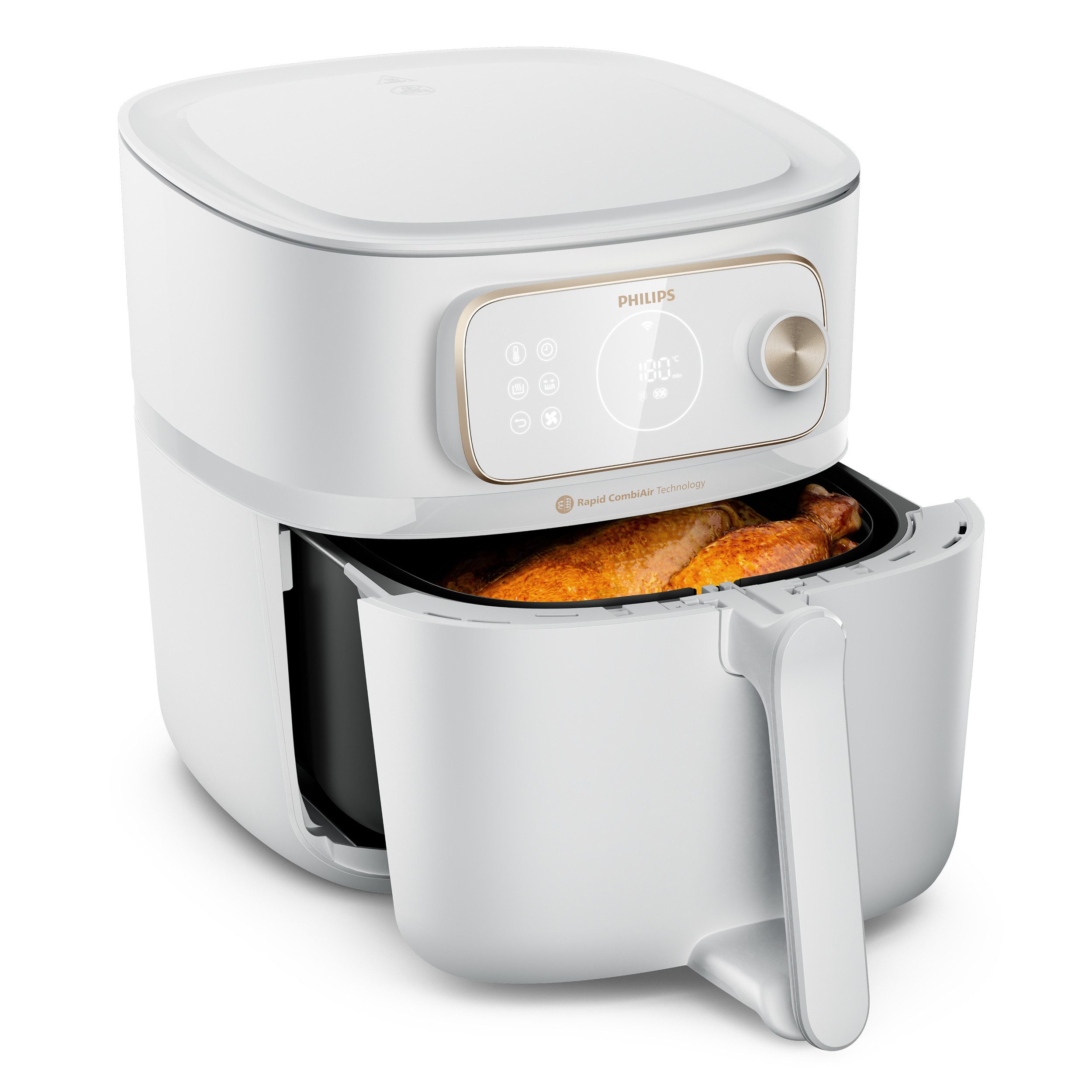 Philips Airfryer XXL Kombi HD9876/90, met 8,3 l, Rapid CombiAir technologie