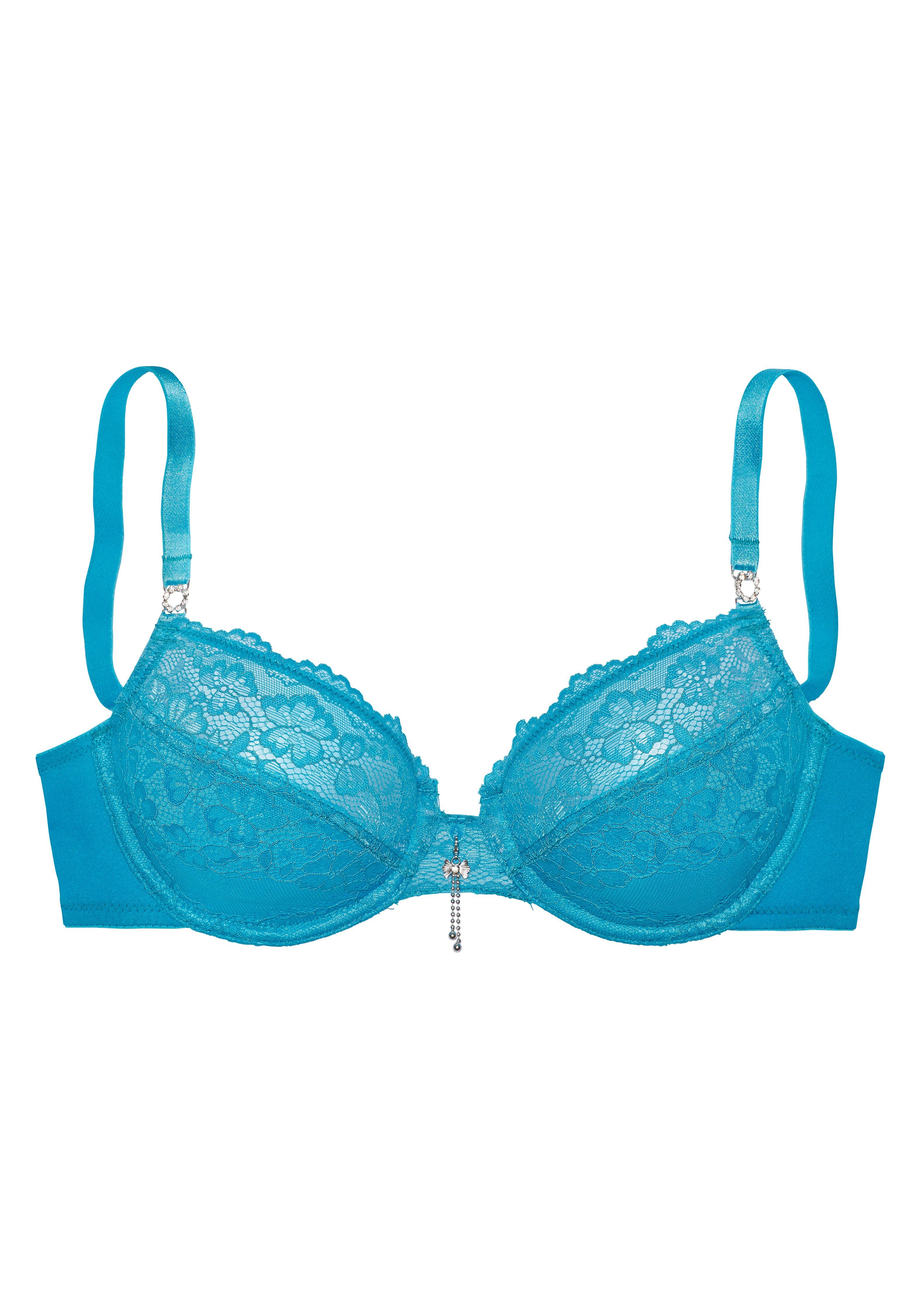 Lascana Beugel-bh met extravagante stras details, lingerie