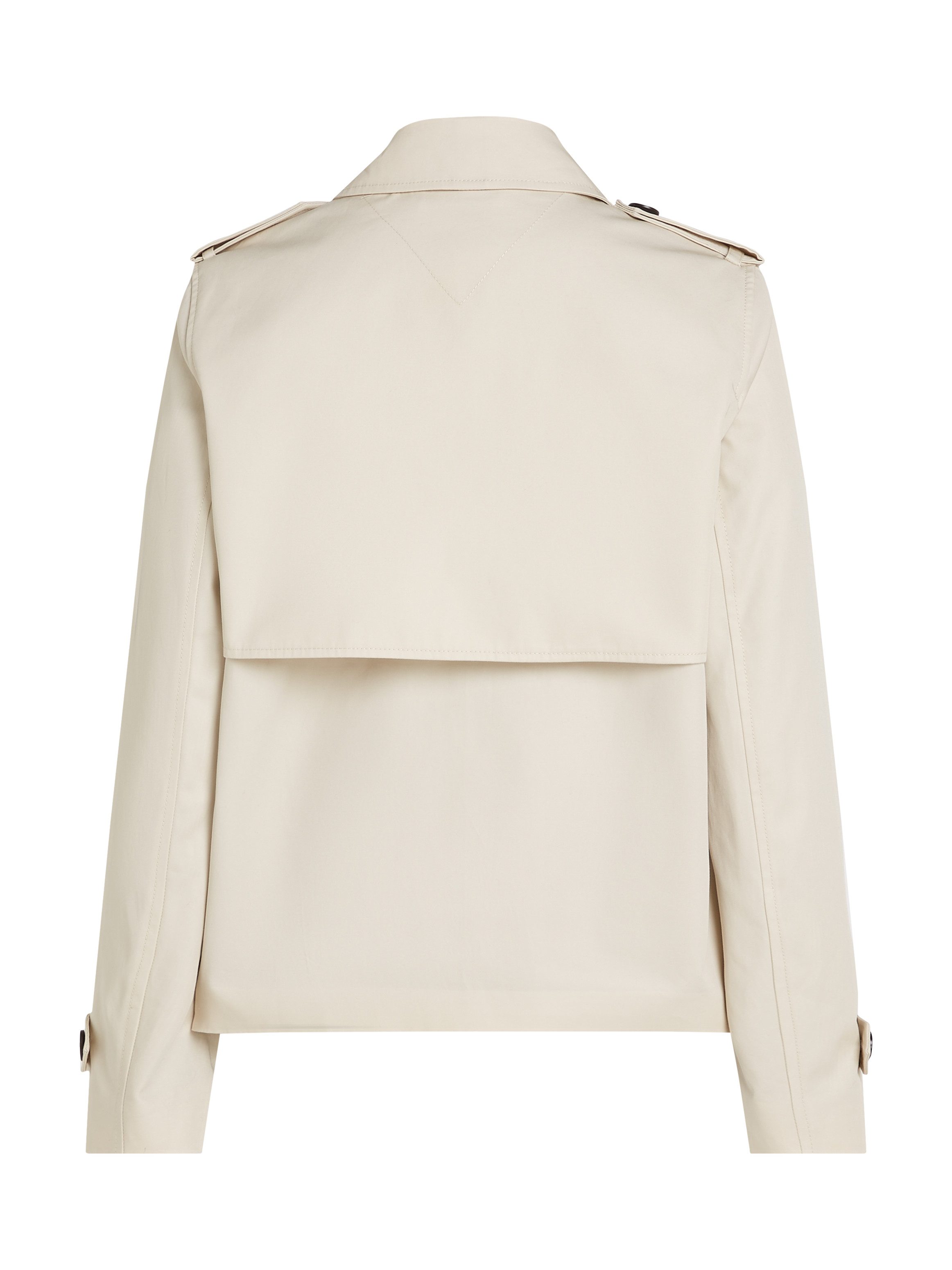 Tommy Hilfiger Kort jack COTTON SB SHORT TRENCH met typische trenchdetails