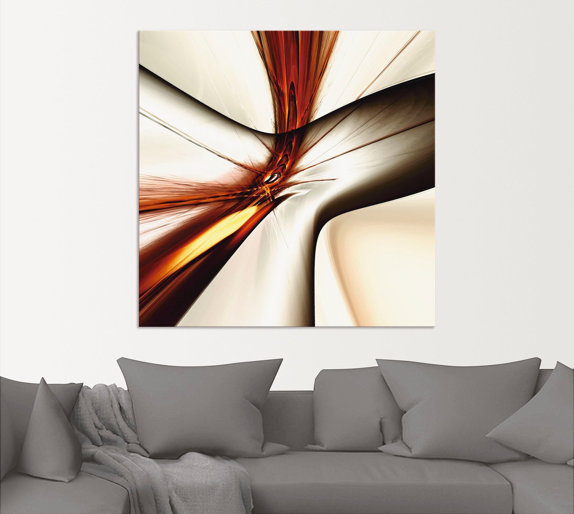 Artland Artprint Abstract modern als artprint van aluminium, artprint op linnen, muursticker of poster in verschillende maten