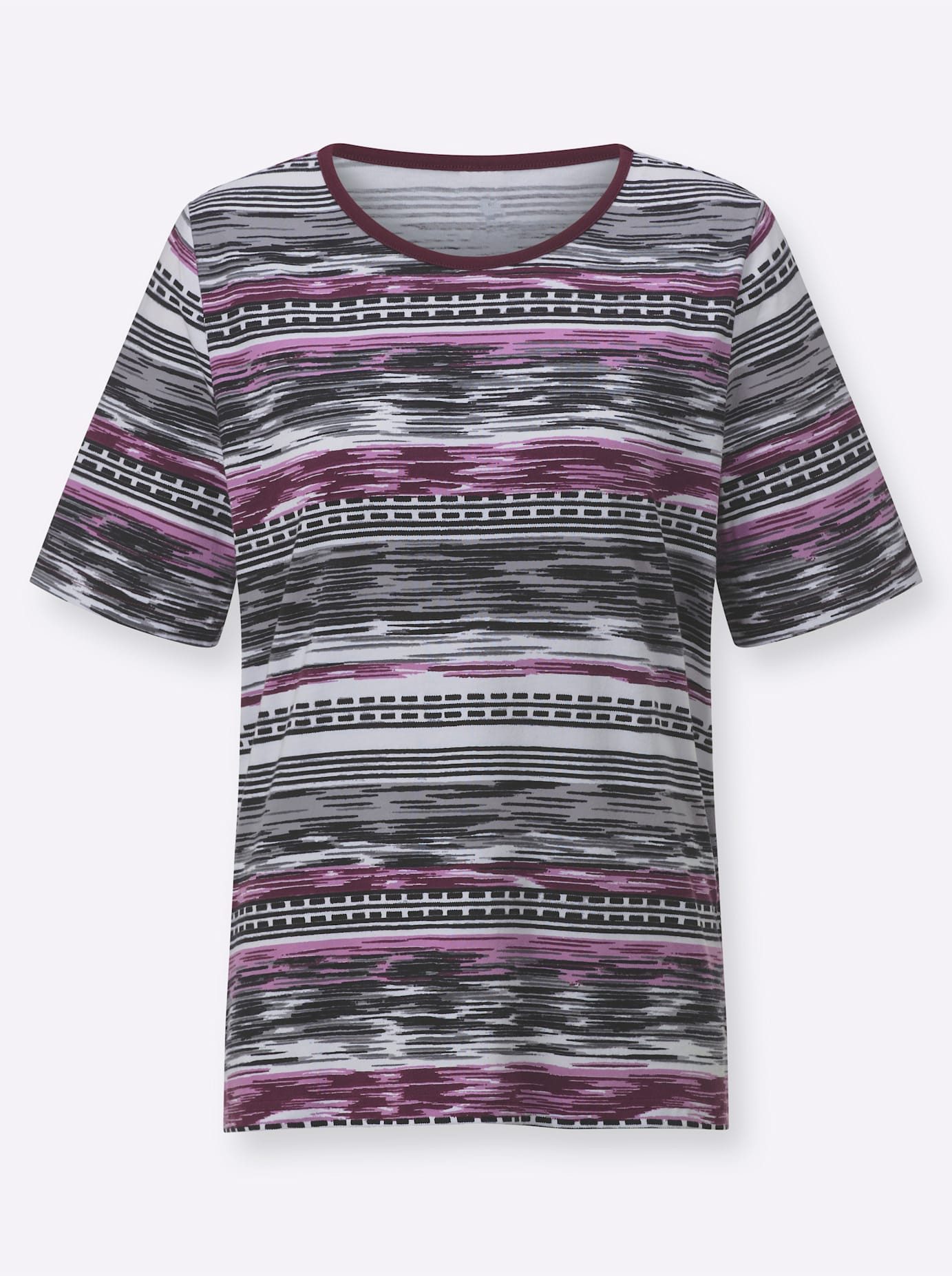 Classic Basics Shirt met ronde hals Shirt (1-delig)