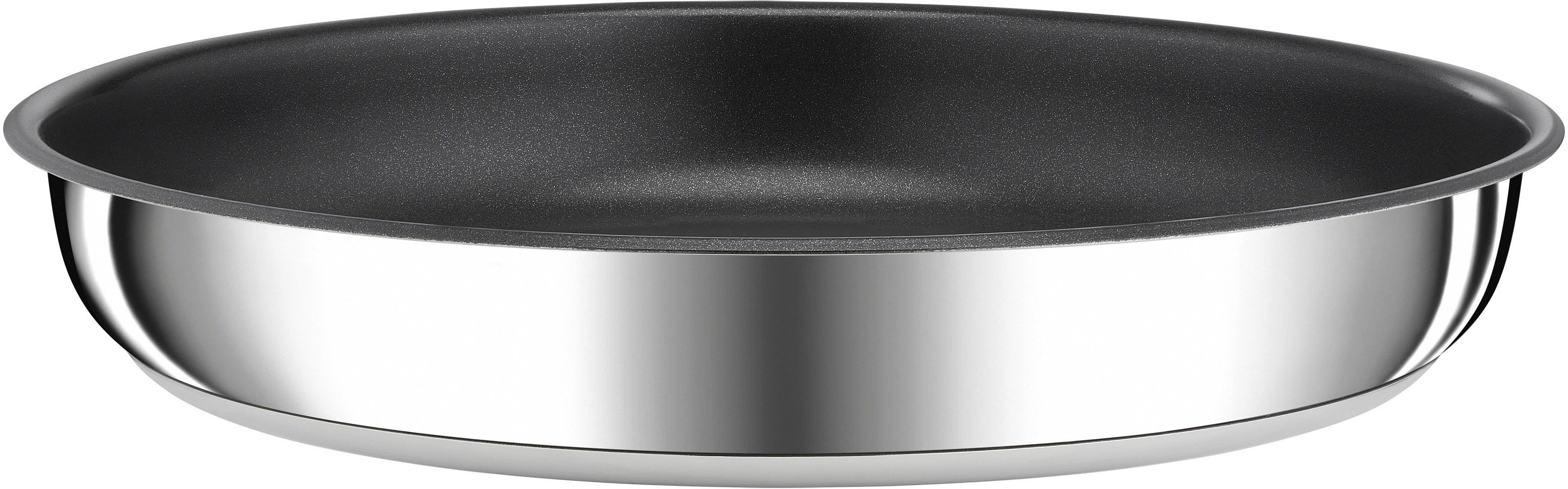 Tefal Pannenset Ingenio Preference opvouwbaar, anti-aanbakcoating, inductie, gemaakt in frankrijk, compact (set, 3-delig)