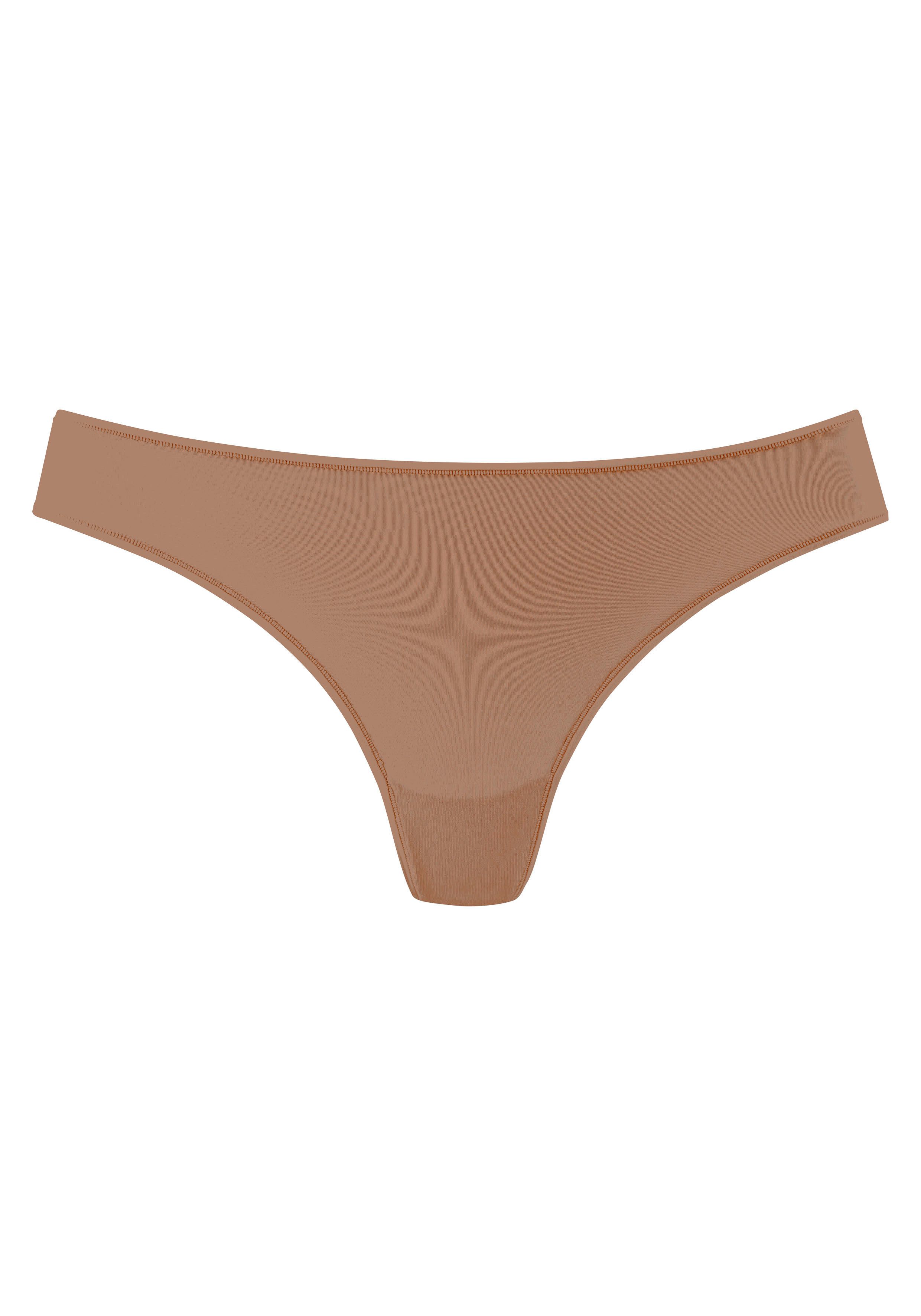 Lascana String van zacht microvezel (Set van 2)