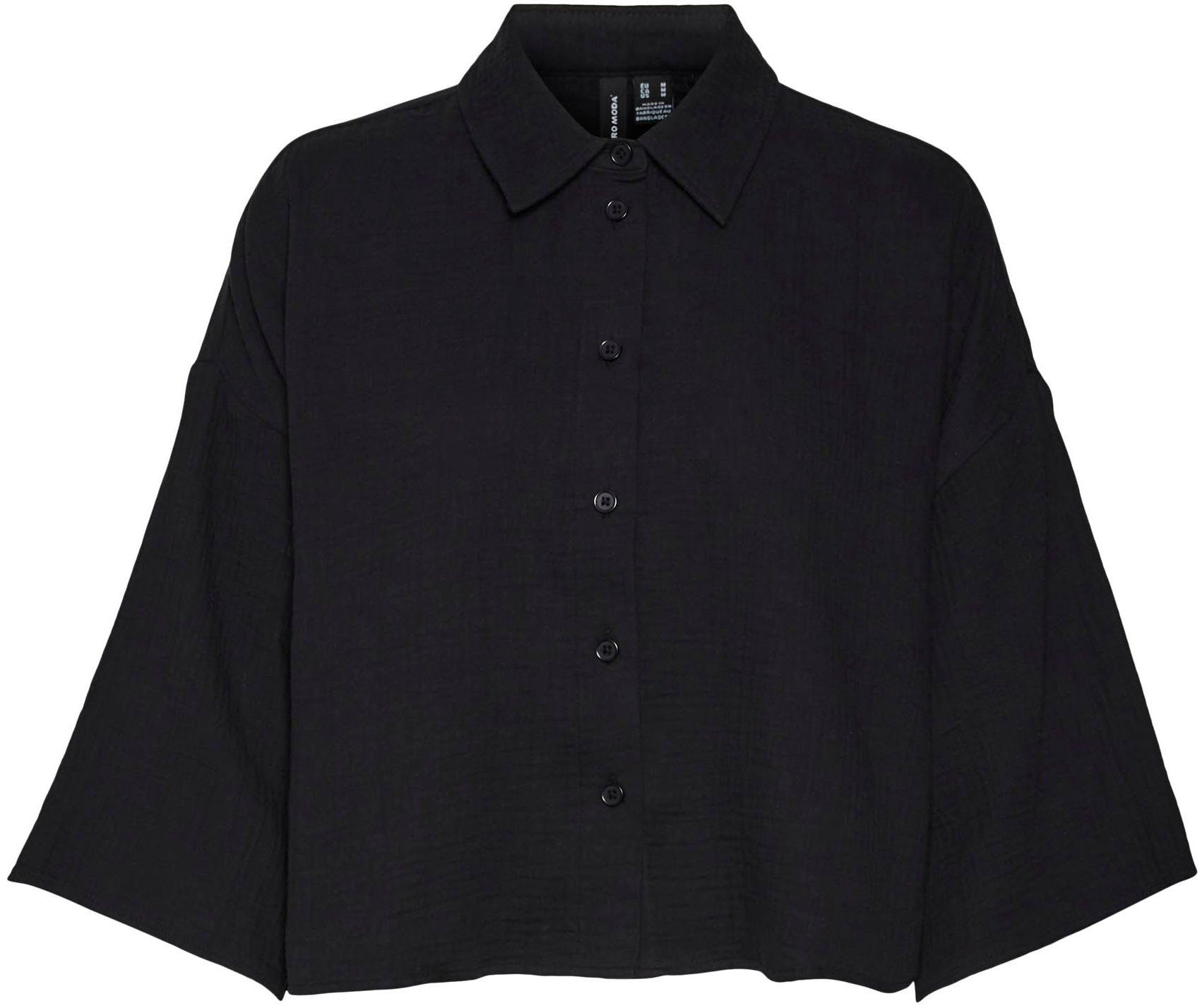 Vero Moda Overhemdblouse VMNATALI CROP SHIRT WVN NOOS