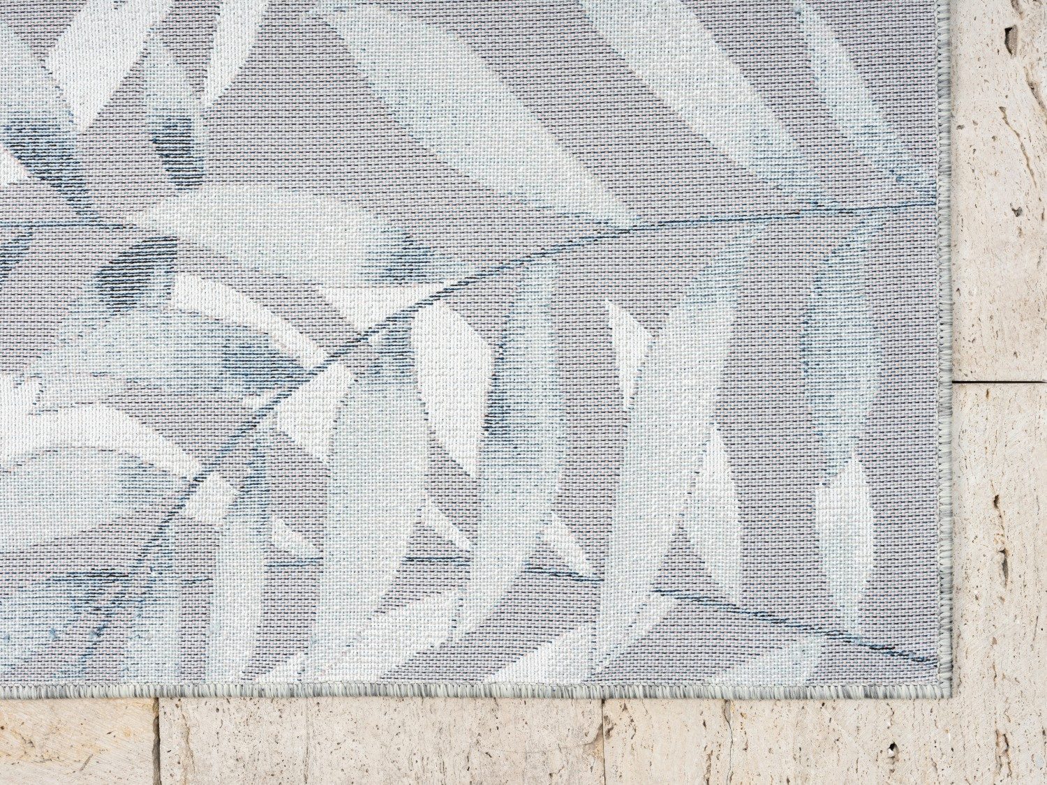 Myflair Möbel & Accessoires Vloerkleed Olivia voorraadopruiming Bladerenmotief, hoog-laag effect, geschikt voor buiten, balkon, terras