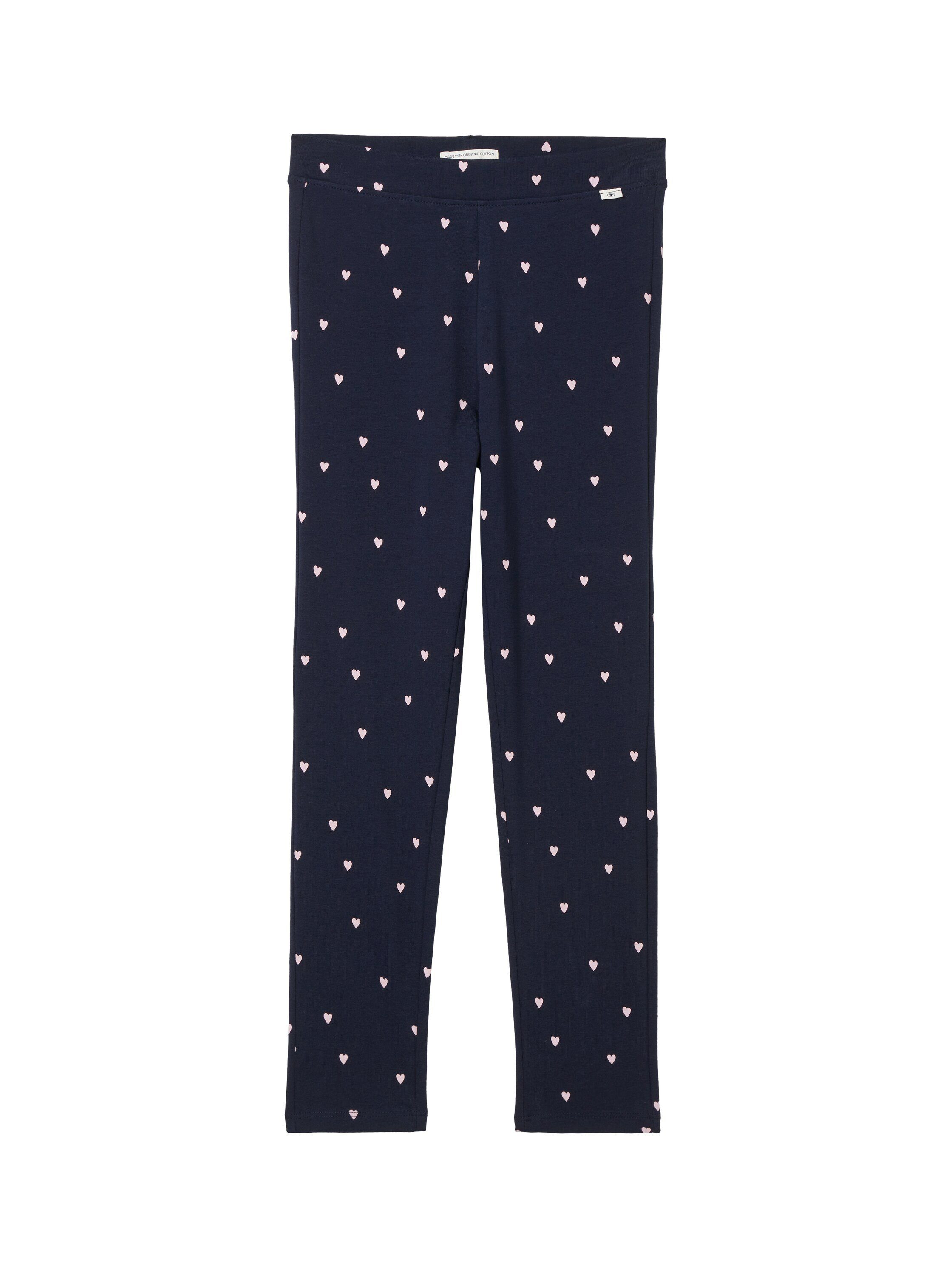 Tom Tailor Legging met hart-allover-print