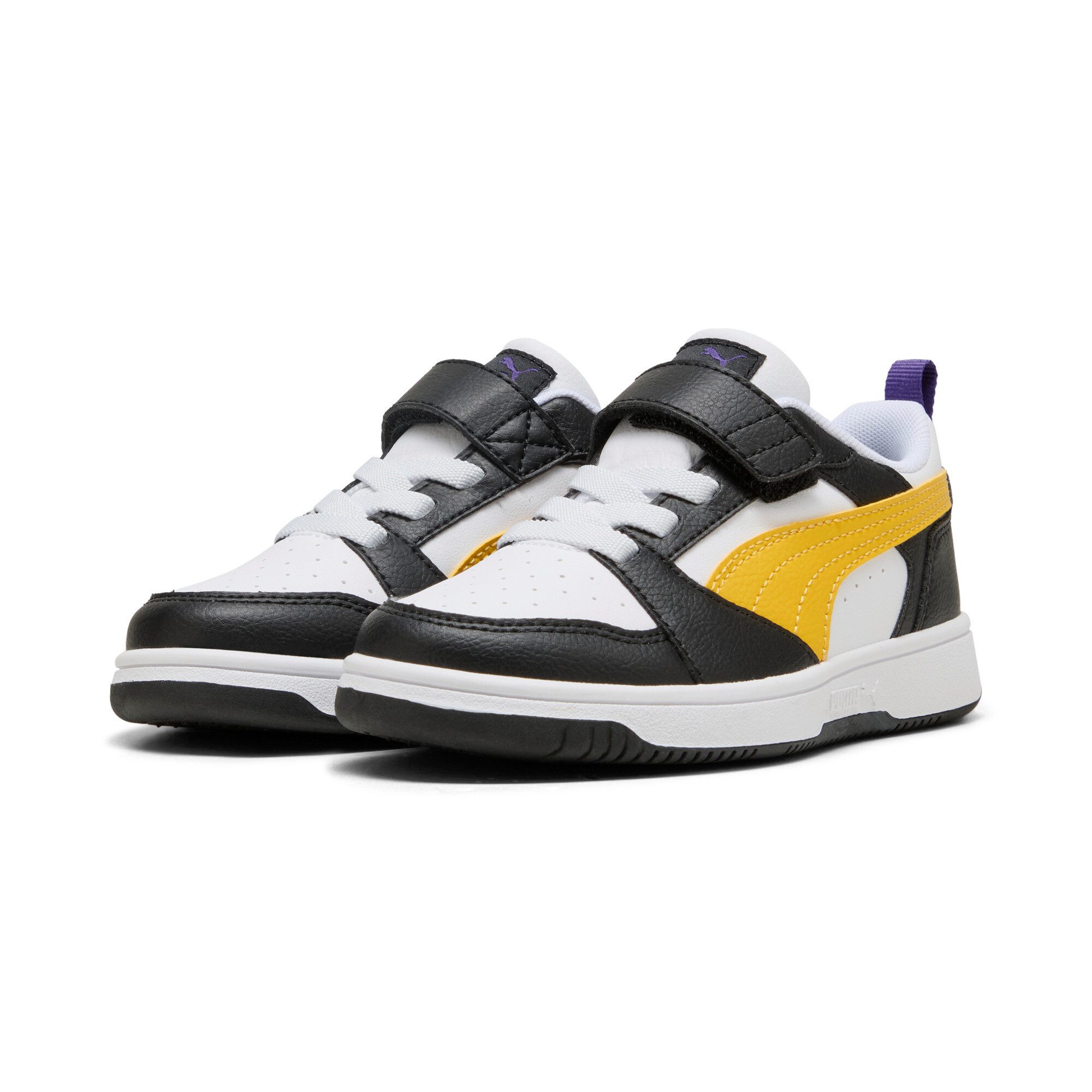 PUMA Sneakers REBOUND V6 LO AC+ PS kinderen sneakers laag maat 35 zwart