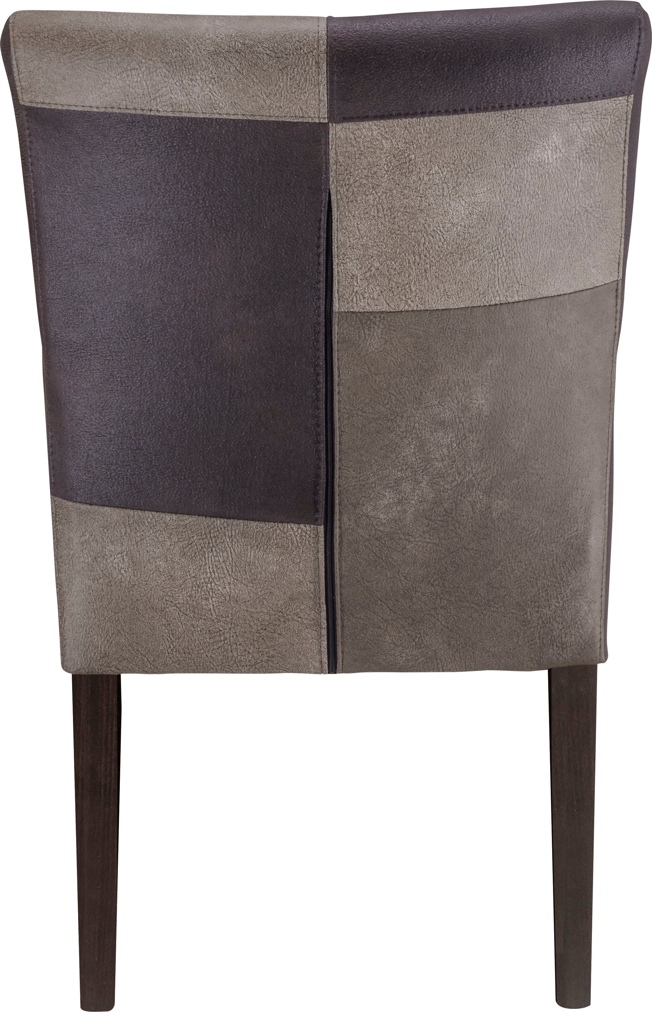 Home affaire Stoel met armleuningen King Bekleding van microvezel