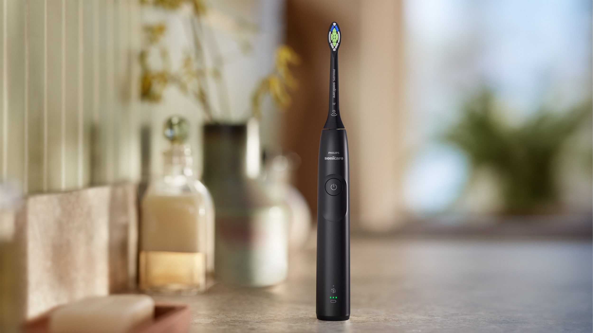 Philips Sonicare Elektrische tandenborstel Series 5300 met drukcontrole, 2 intensiteitsniveaus, incl. oplader, reisetui