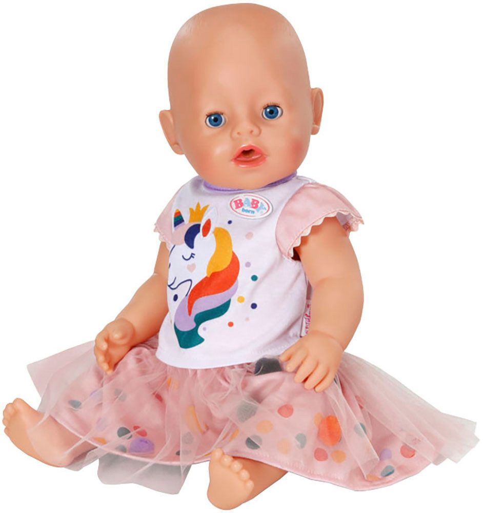 Baby Born Poppenkleding Einhornkleid mit Tutu, 43 cm