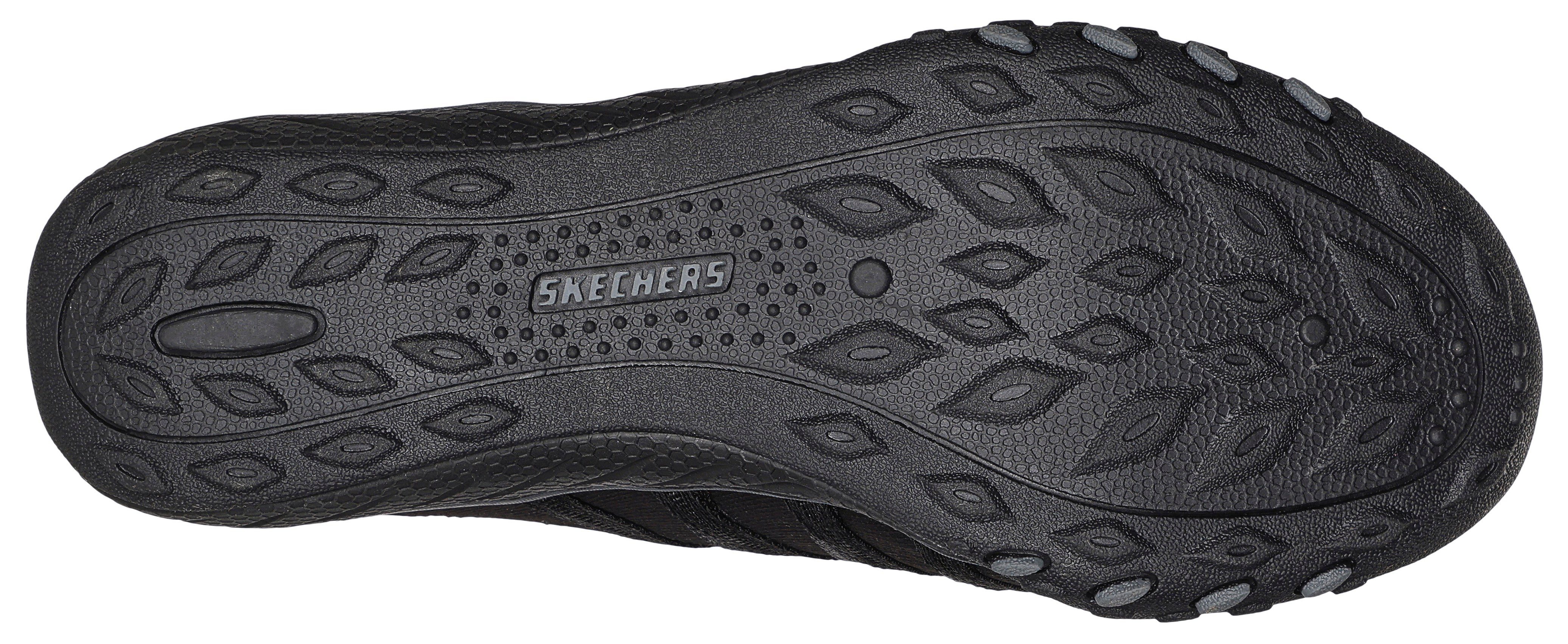 Skechers Slip-on sneakers BREATHE-EASY-ROLL-WITH-ME Vrijetijdsschoen geschikt voor machinewas
