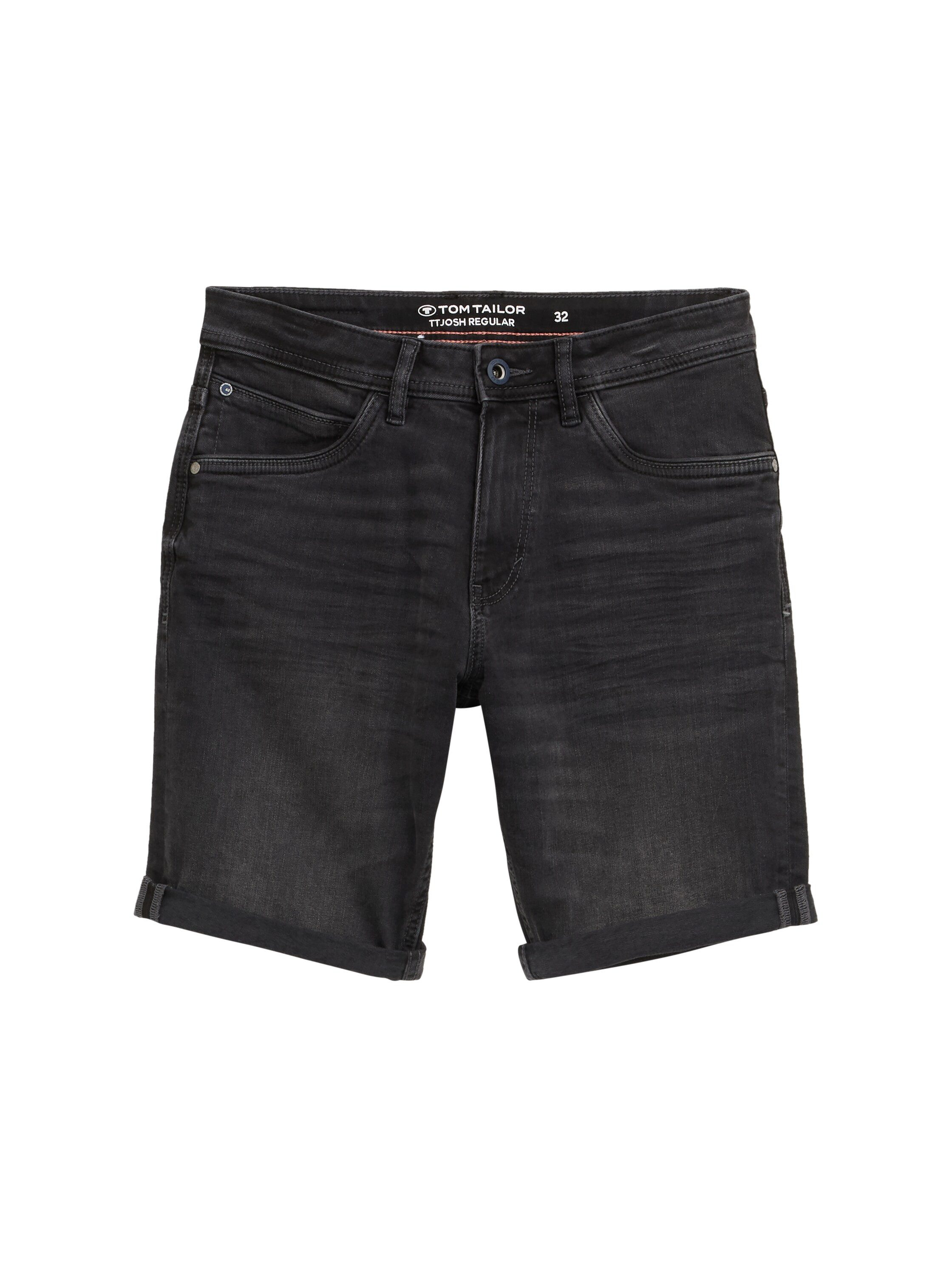 Tom Tailor Jeansshort Josh in five-pocketsstijl