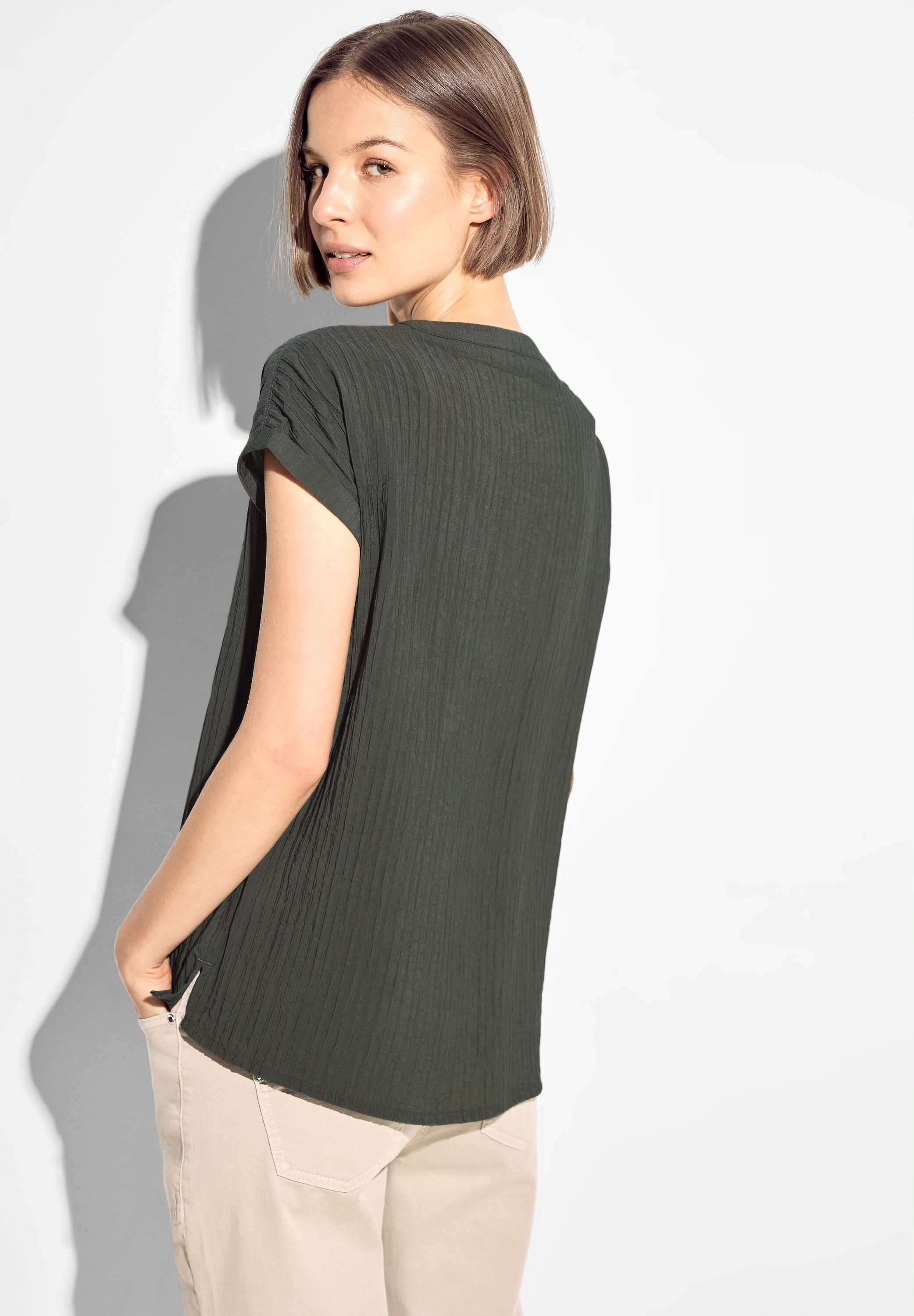 Cecil Shirtblouse met structuur