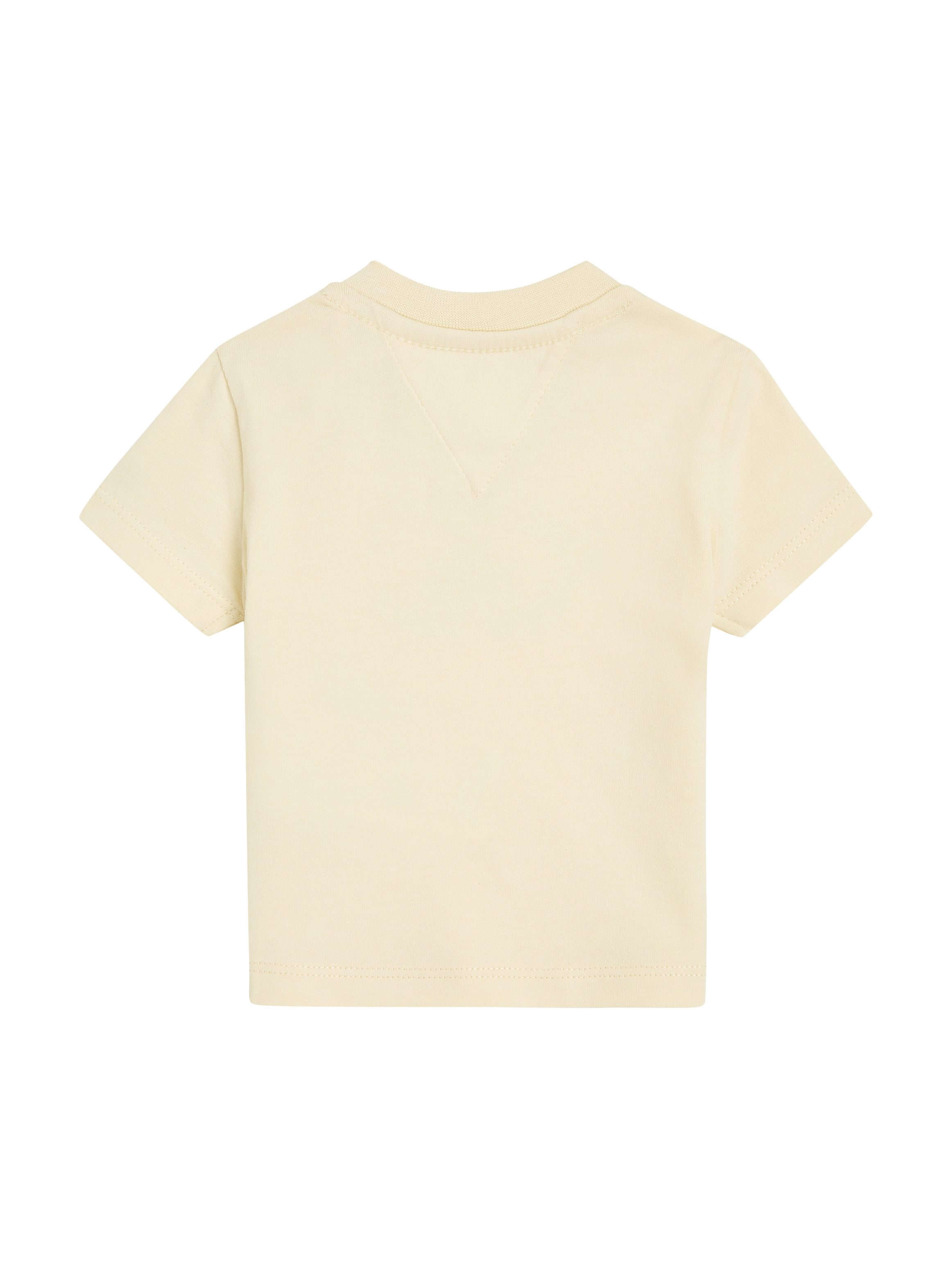 Tommy Hilfiger Shirt met korte mouwen MONOTYPE OVAL REGULAR TEE SS Baby tot 2 jaar met logo-opdruk