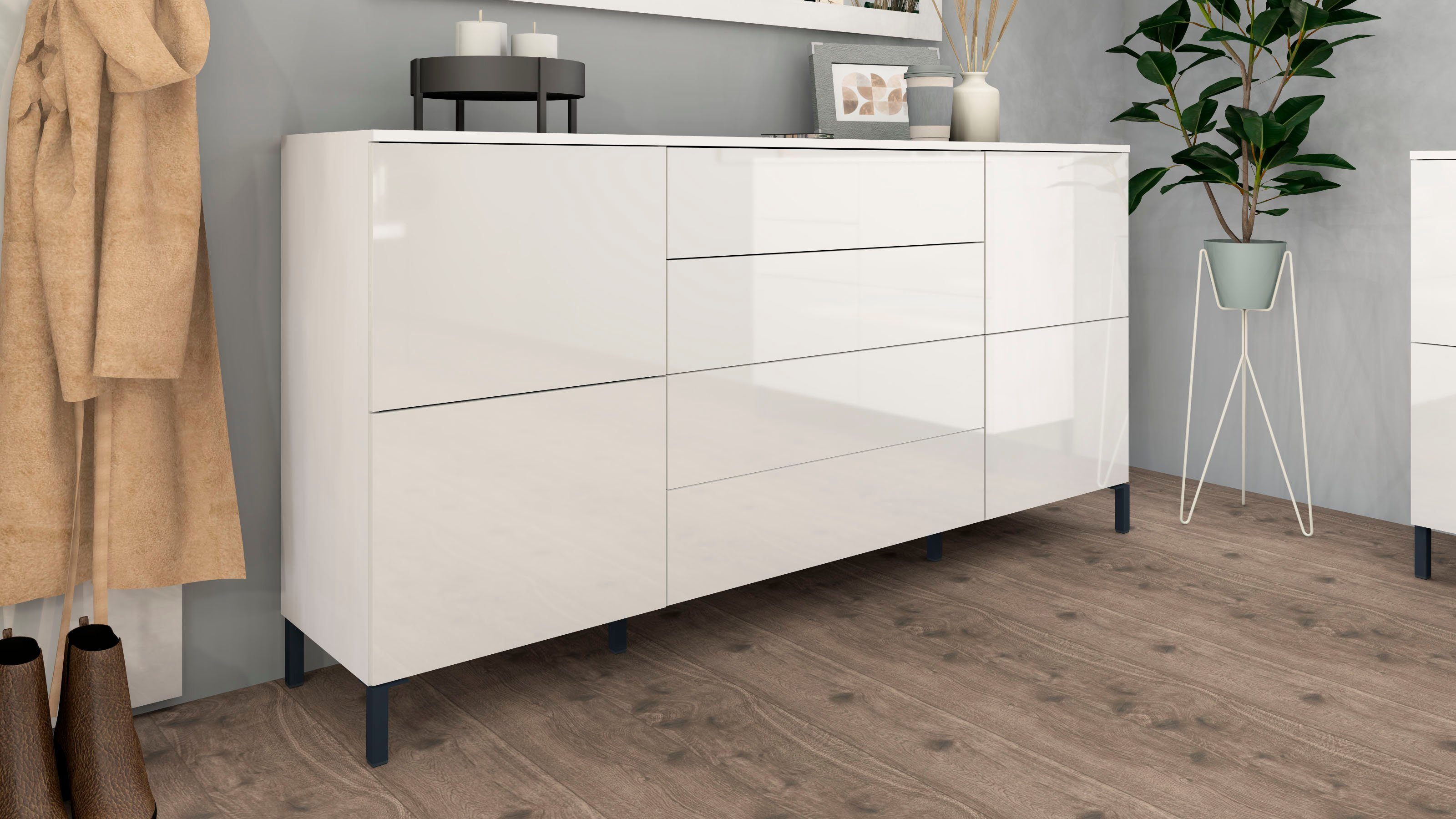 borchardt Möbel Kast Haama Breedte 166 cm