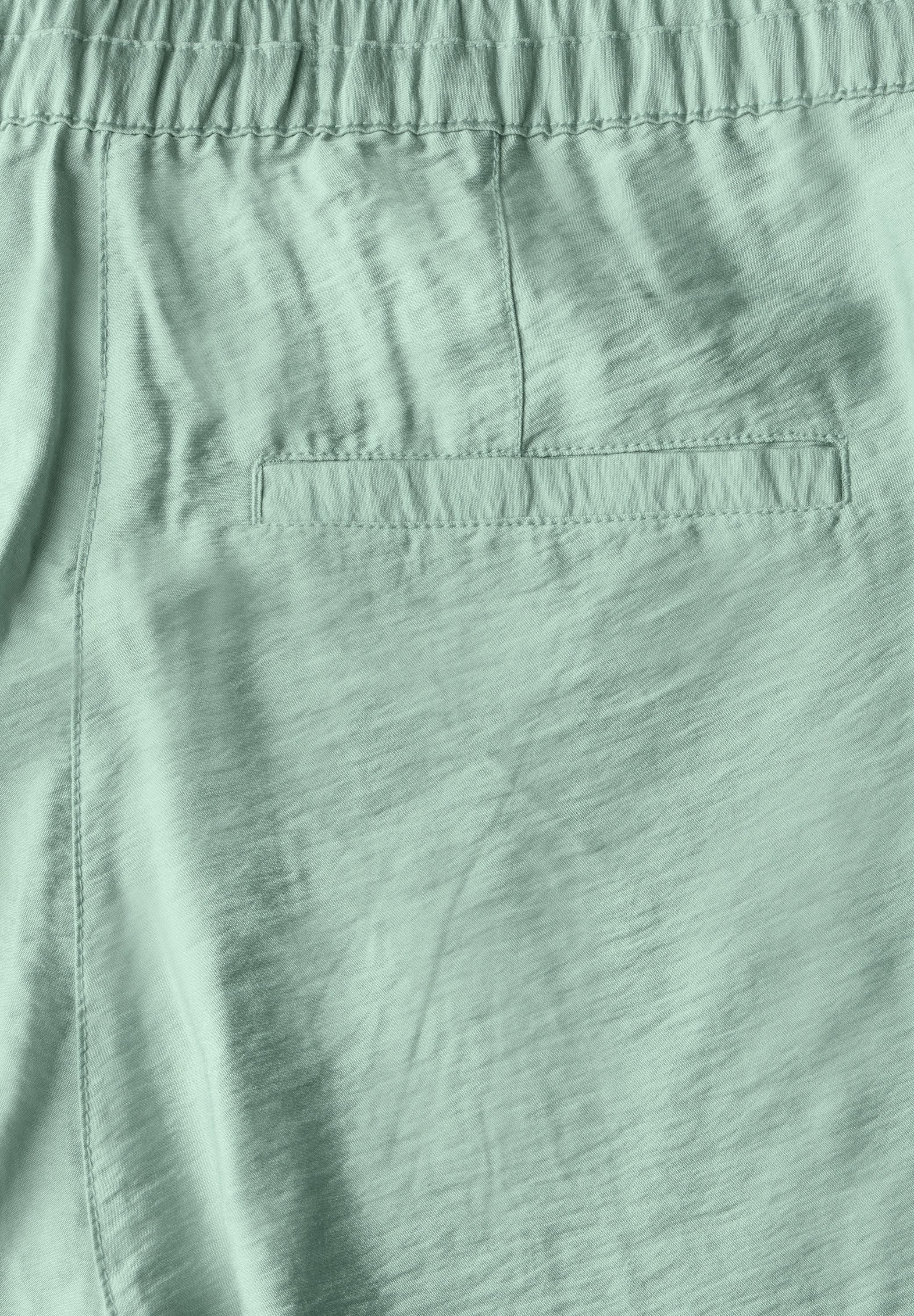 Cecil Stoffen broek Style Neele elastische band met rijgkoord