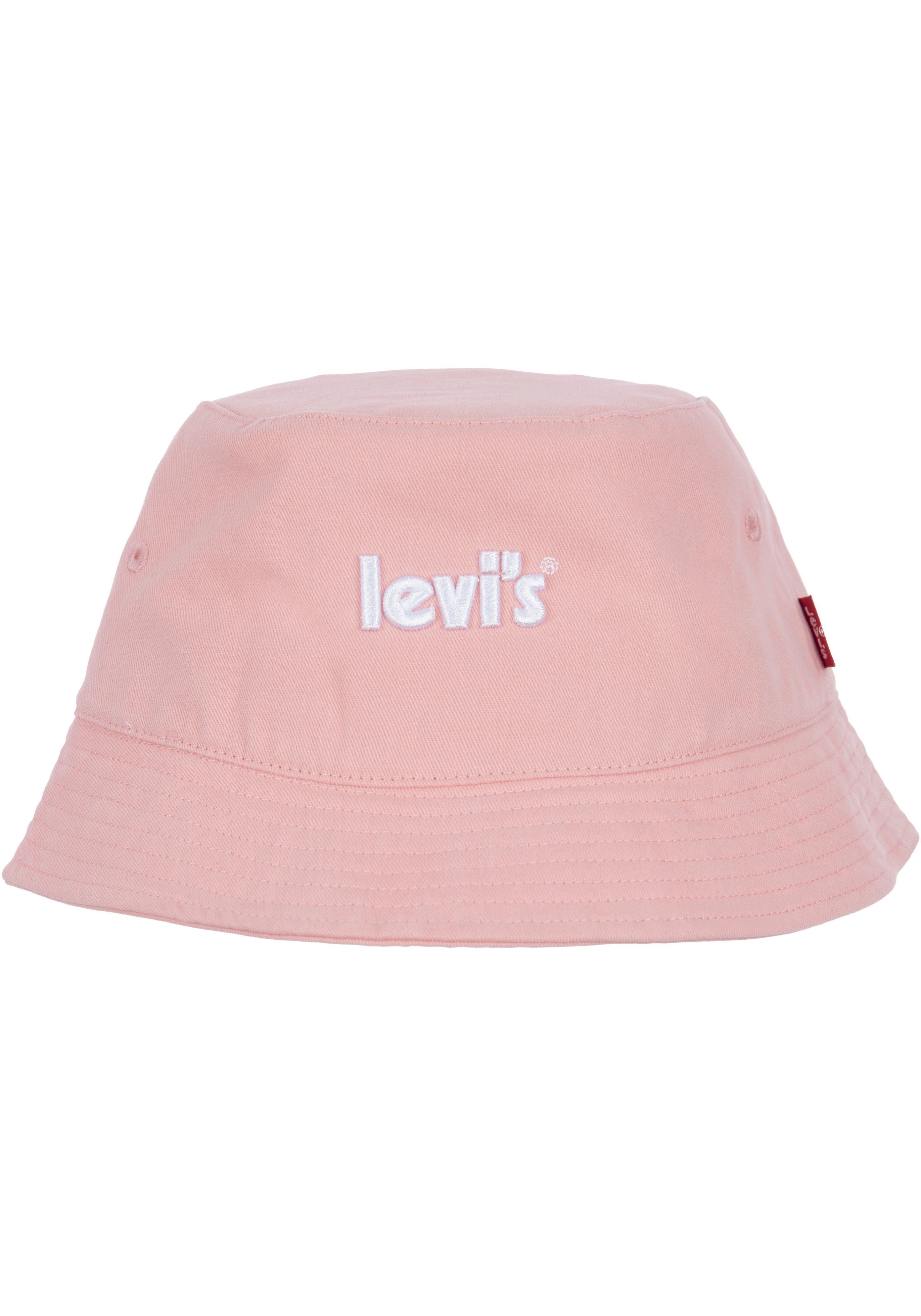 Levi's Kidswear Vissershoed LAN POSTER LOGO BUCKET CAP