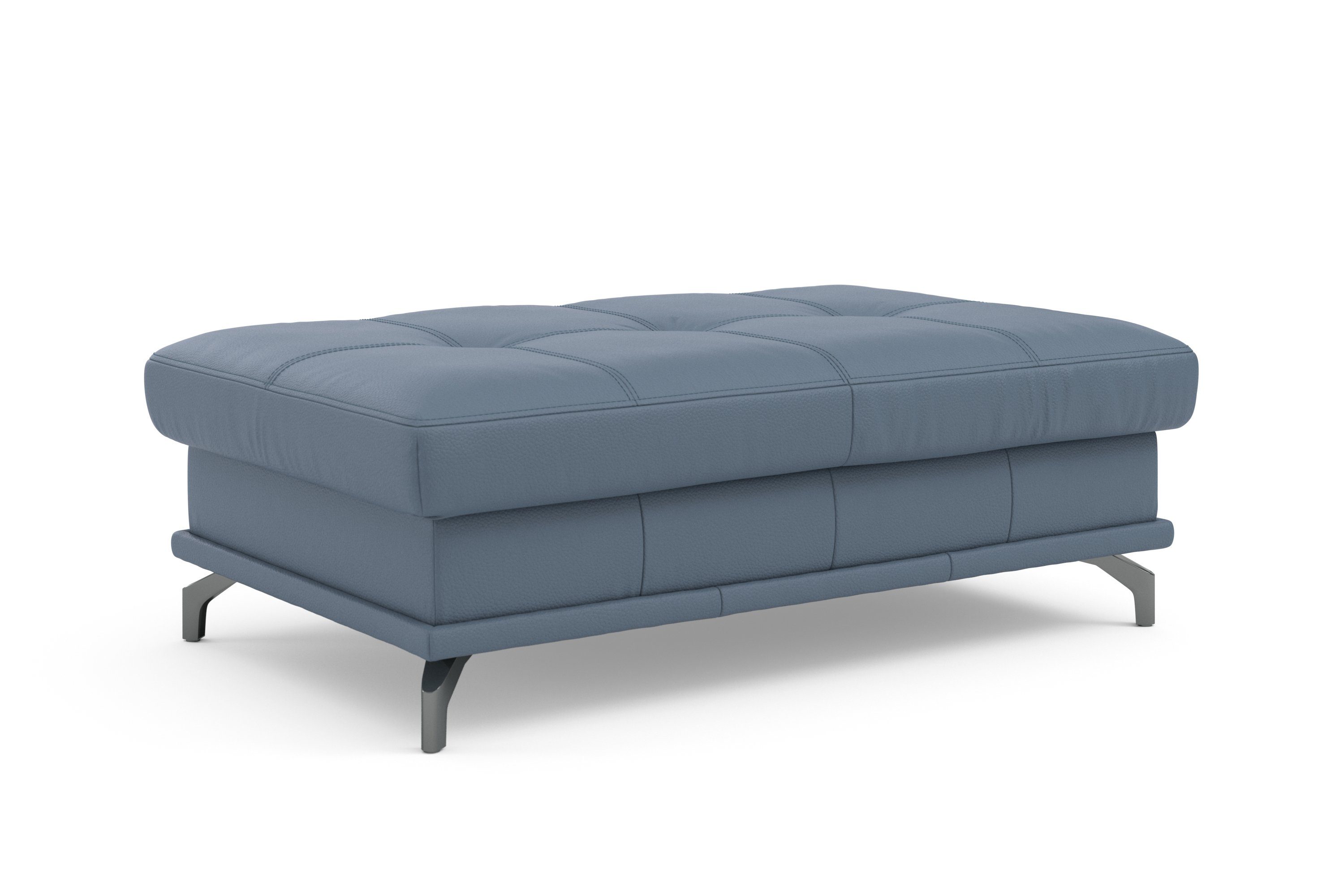 Places of Style Hocker Costello, B: 133 cm passend bij de serie, edele metalen voeten