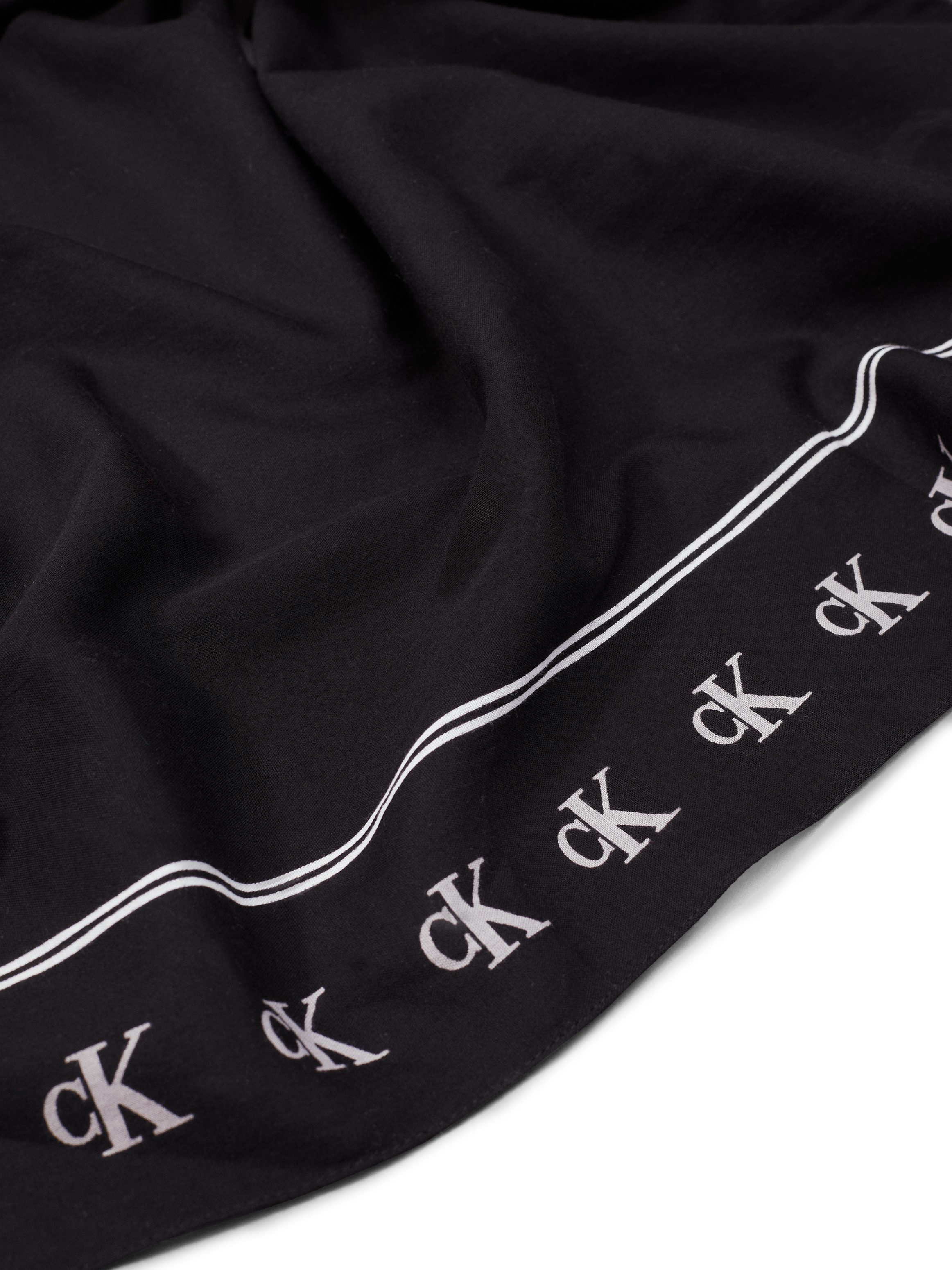 Calvin Klein Sjaal BOLD MONO LOGO SHAWL 130X130