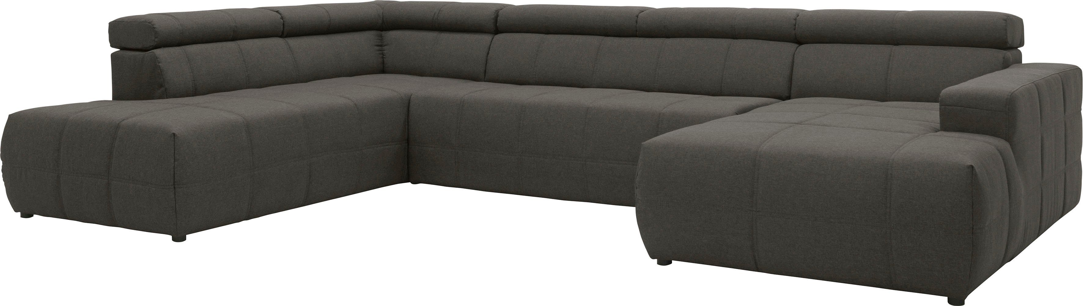 DOMO collection Zithoek Brandon veel bekledingssoorten, ook in cord en leer, incl. nierenkussen