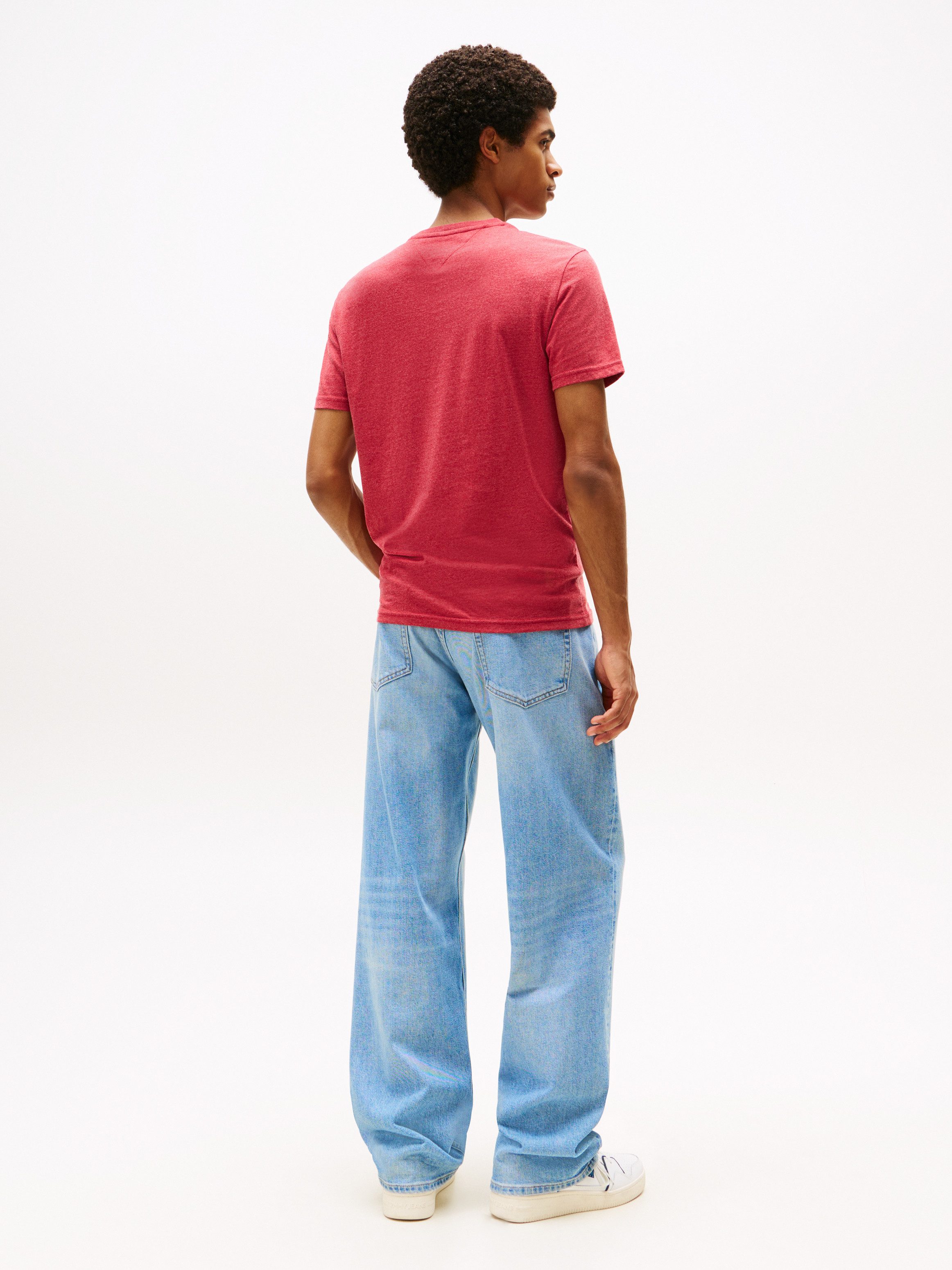 TOMMY JEANS T-shirt TJM XSLIM JASPE HTR TEE EXT