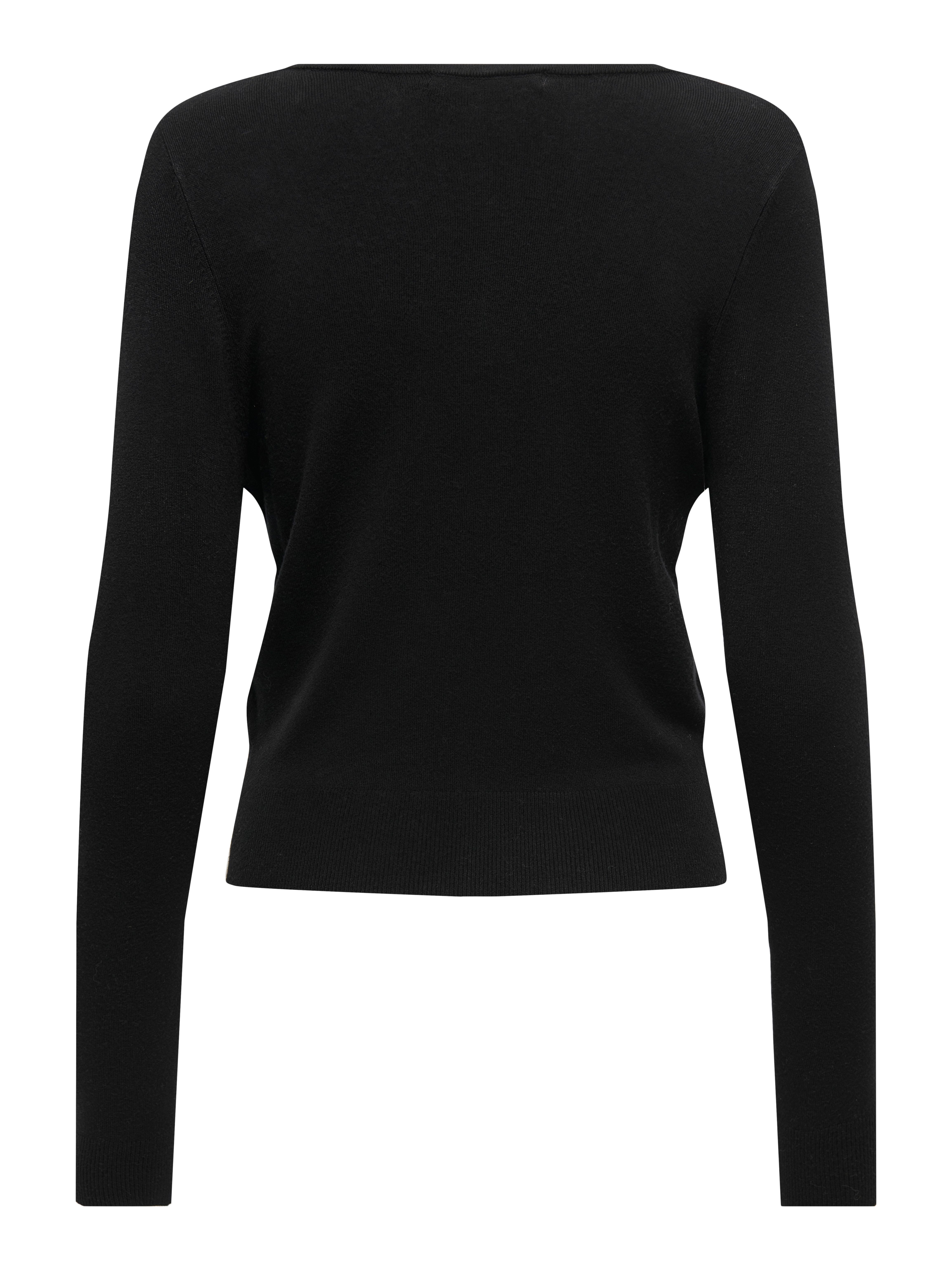 Only Gebreide trui ONLVENICE LIFE LS VNECK PULLOVER KNT NCA