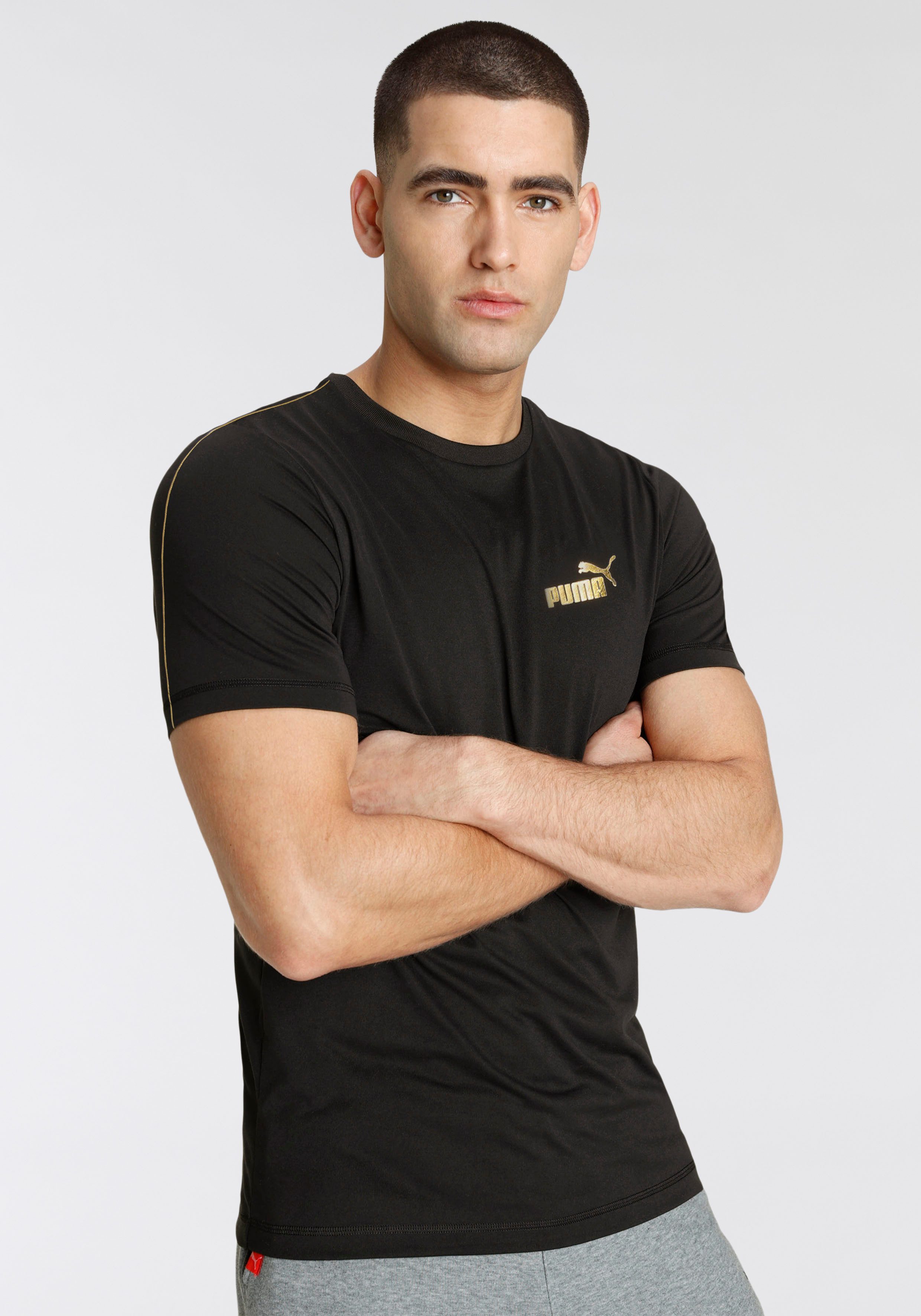 PUMA T-shirt ESS TAPE MINIMAL GOLD TEE