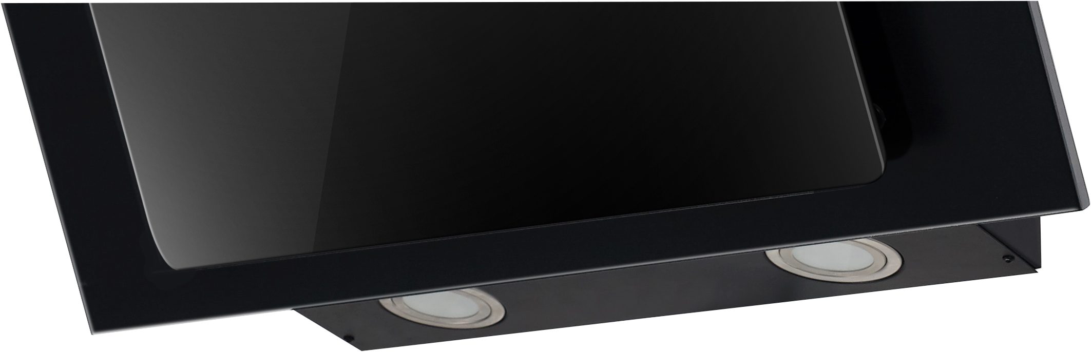 RESPEKTA Schuine wandkap CH 33060 60 cm, 3 vermogensniveaus, led-verlichting, geschikt voor afzuiging en recirculatie