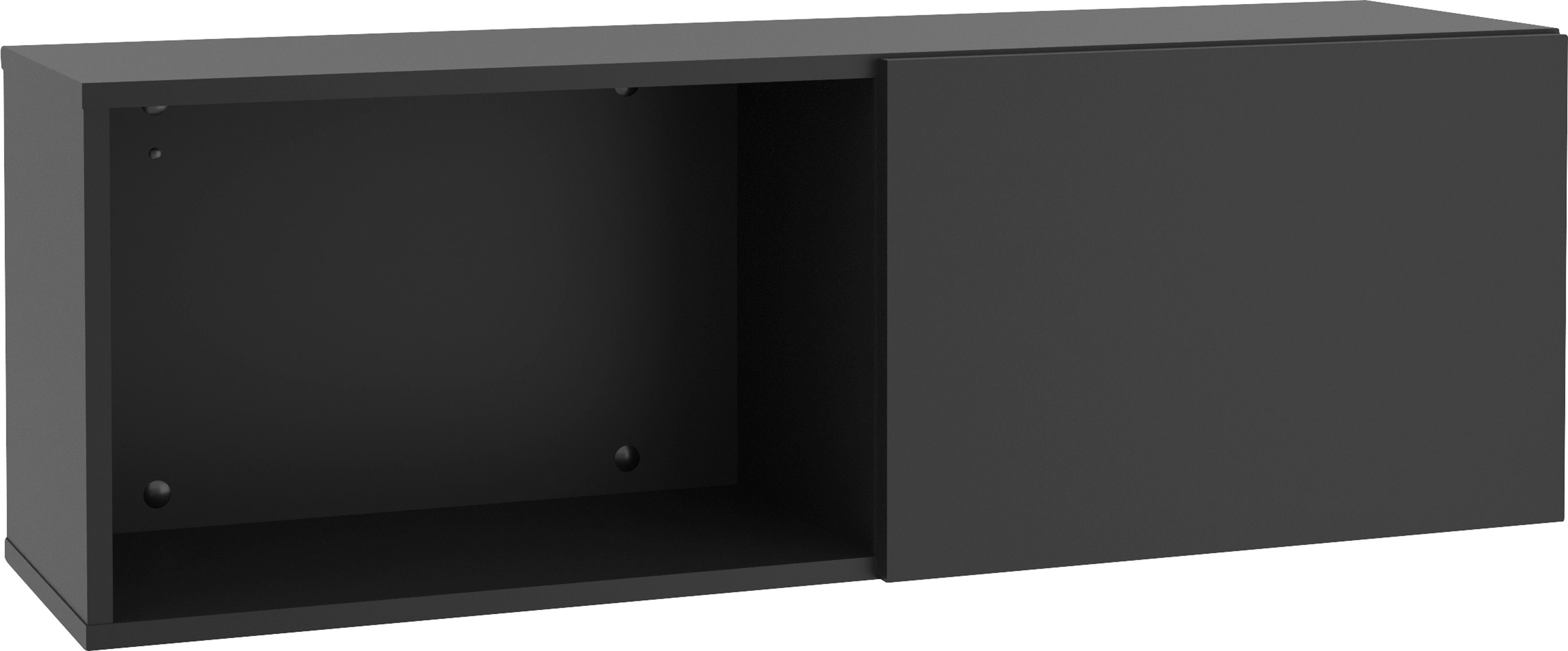 FMD Kapstok Dark met garderobestang