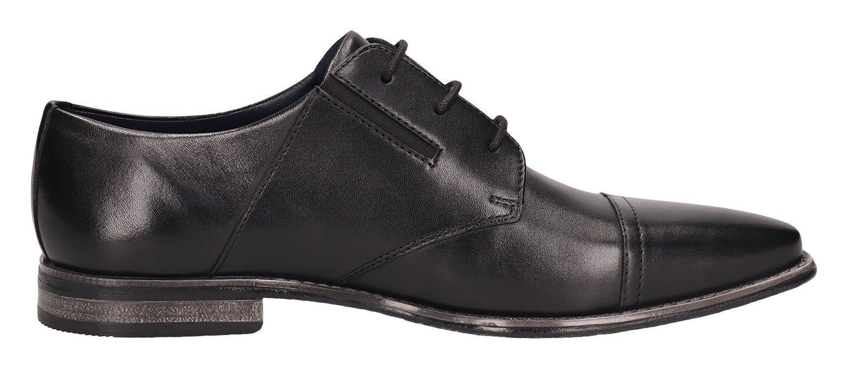 Bugatti Veterschoenen , blokhak, avondschoen, feestelijke schoen met stretch-inzetten