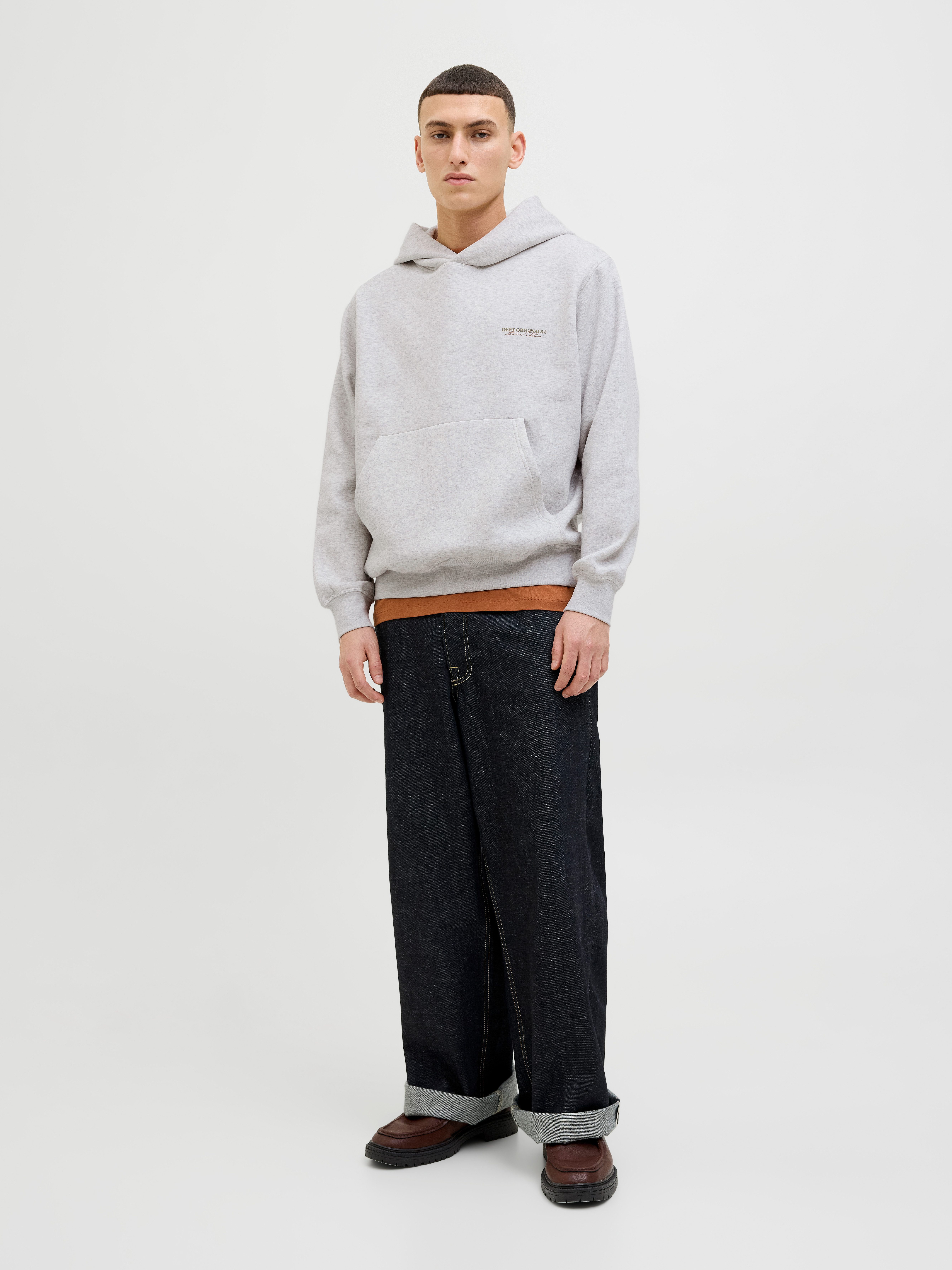 Jack & Jones Hoodie JORISLINGTON BACK SWEAT HOOD SN