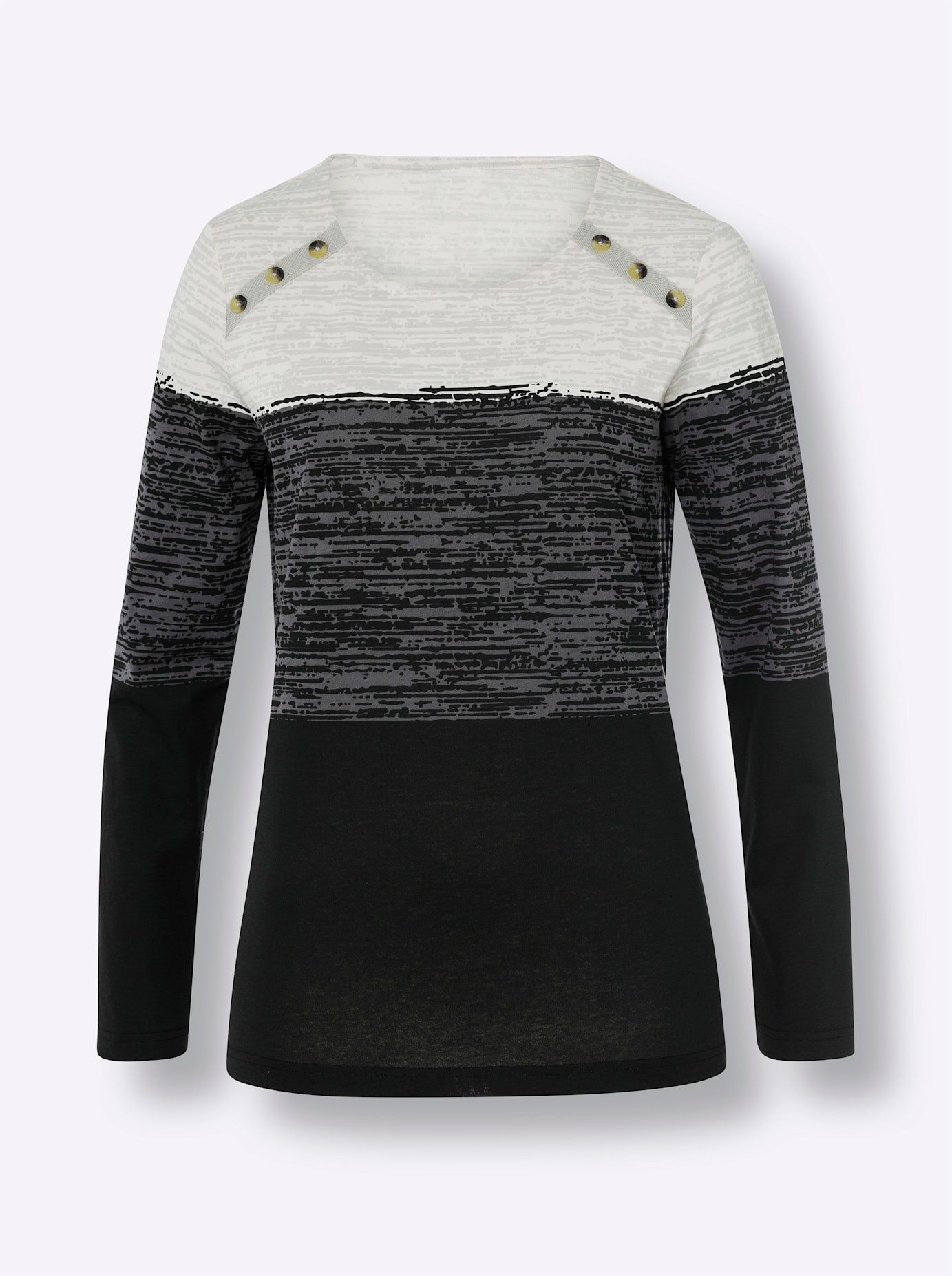 Classic Basics Shirt met lange mouwen Shirt met ronde hals (1-delig)