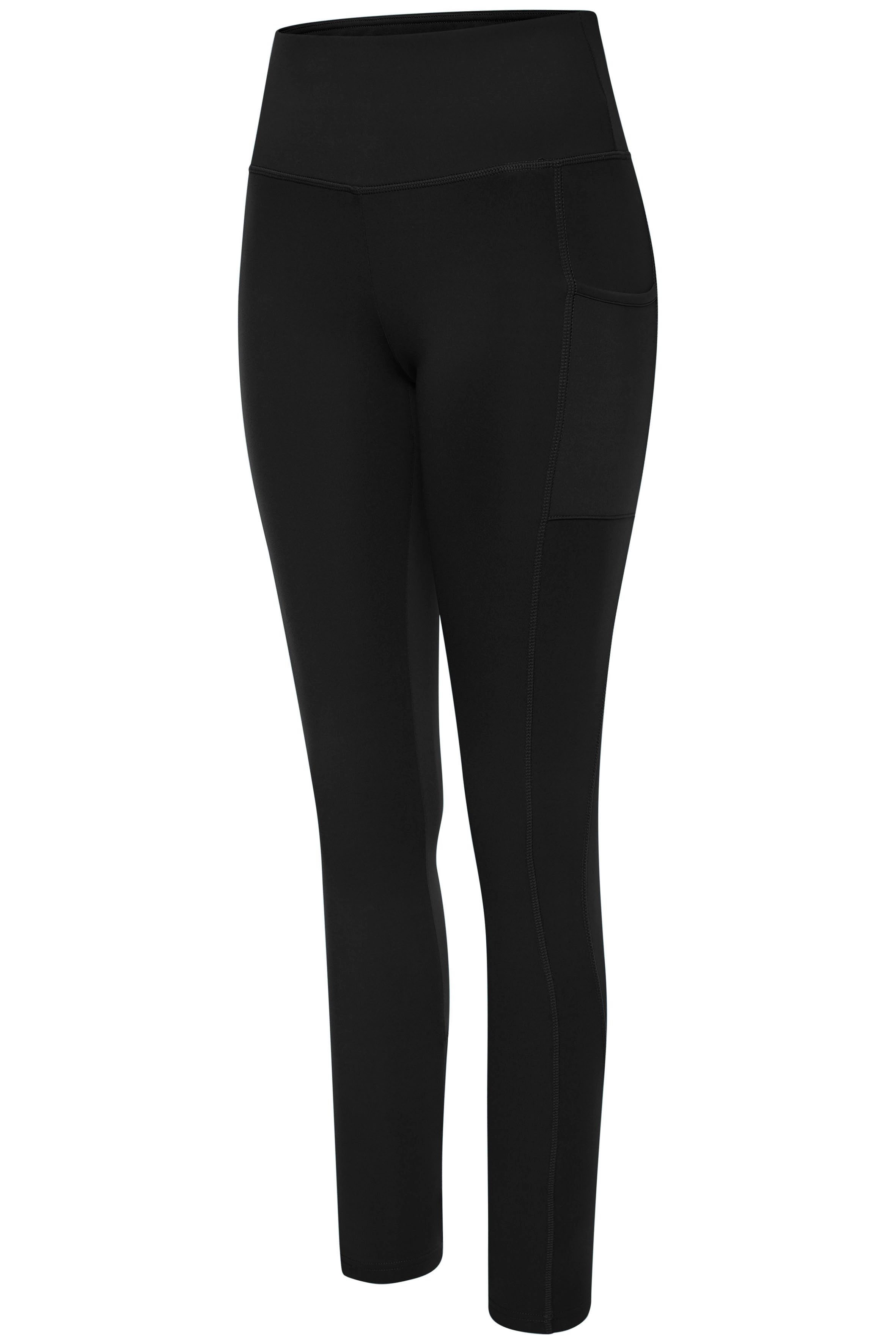 Copenhagen Studios Functionele legging met mesh-inzet en telefoontas aan het been