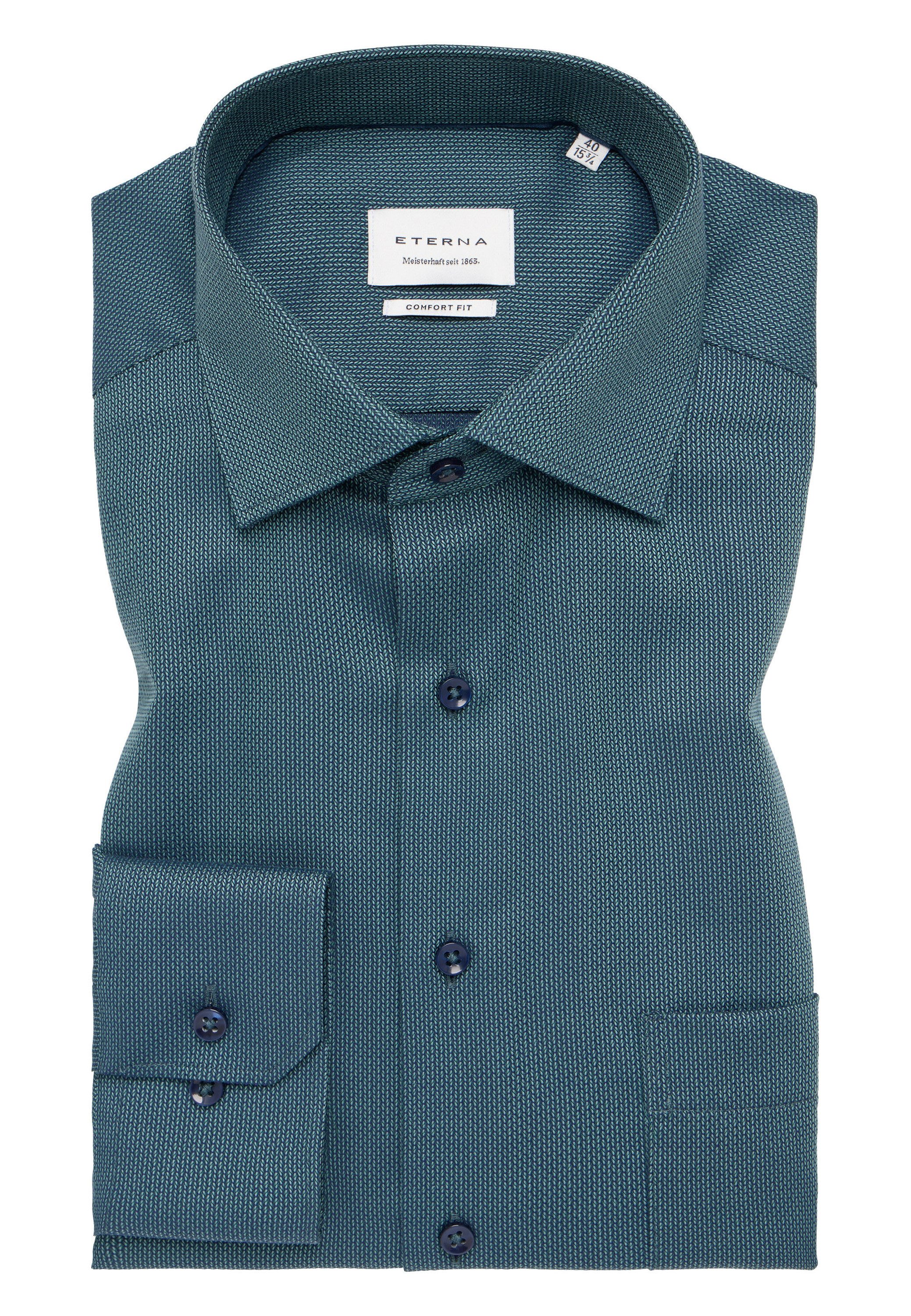 Eterna Overhemd met lange mouwen Comfort fit