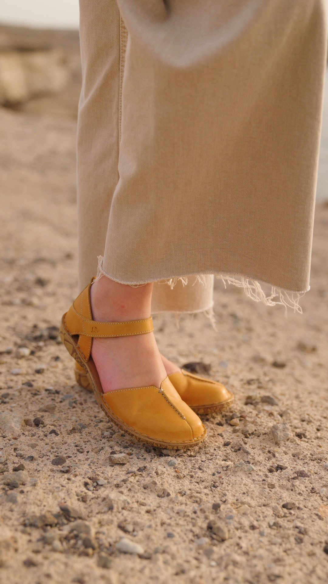 Josef Seibel Ballerina's met riempje ROSALIE 42 , sandaal, gespschoen, comfortschoen met klittenbandsluiting