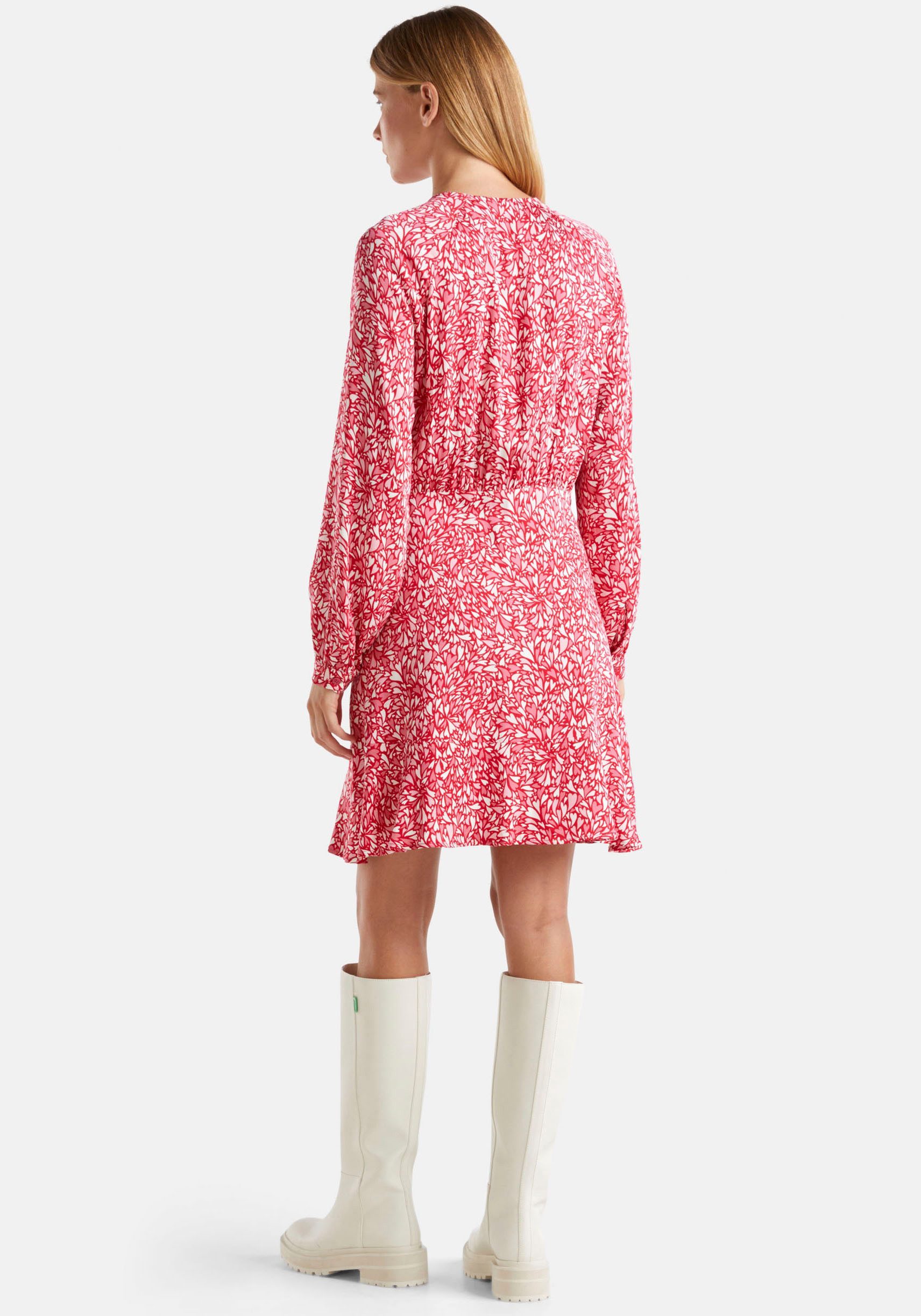 United Colors of Benetton Mini-jurk met hart-alloverprint
