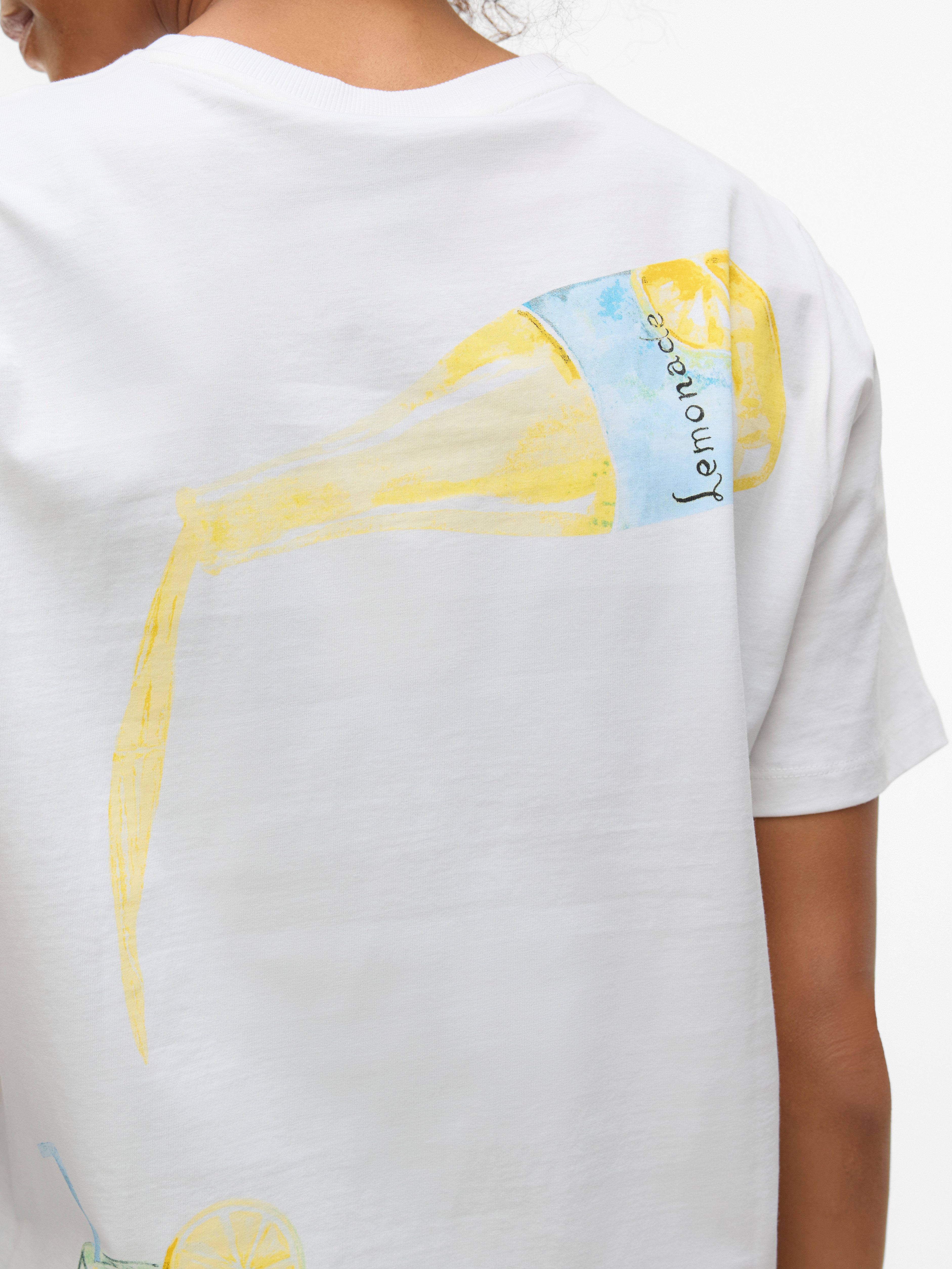 Vero Moda T-shirt VMAYA CATY SS TOP BOX JRS GA