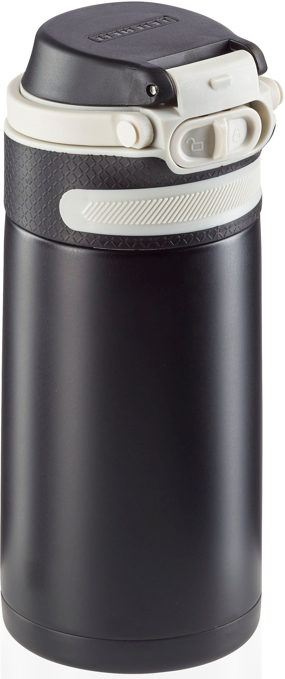 Leifheit Thermofles Flip 350 ml koelboxen & thermosflessen maat 350 ml zwart