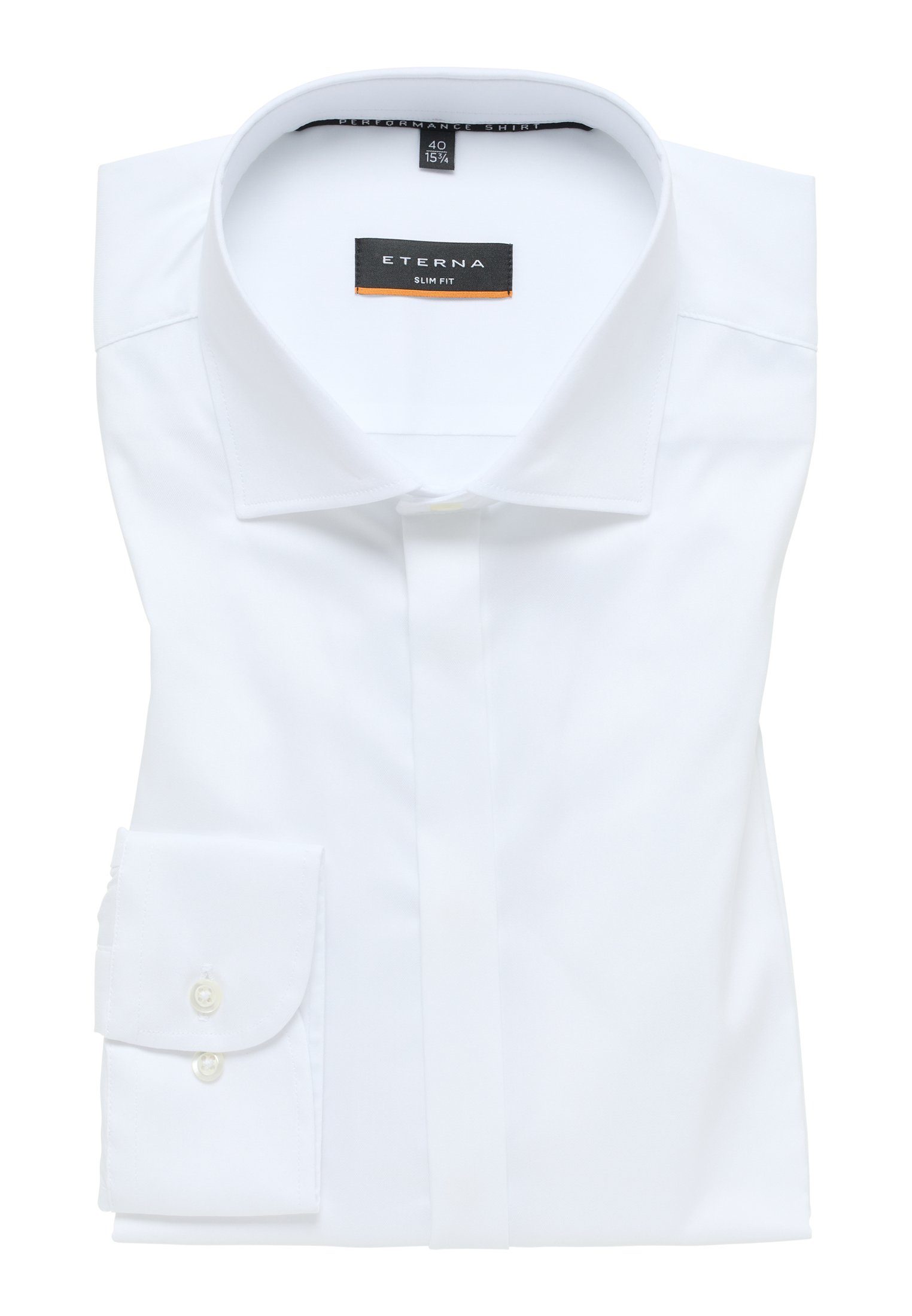 Eterna Overhemd met lange mouwen Slim fit EASY IRON (gemakkelijk te strijken)