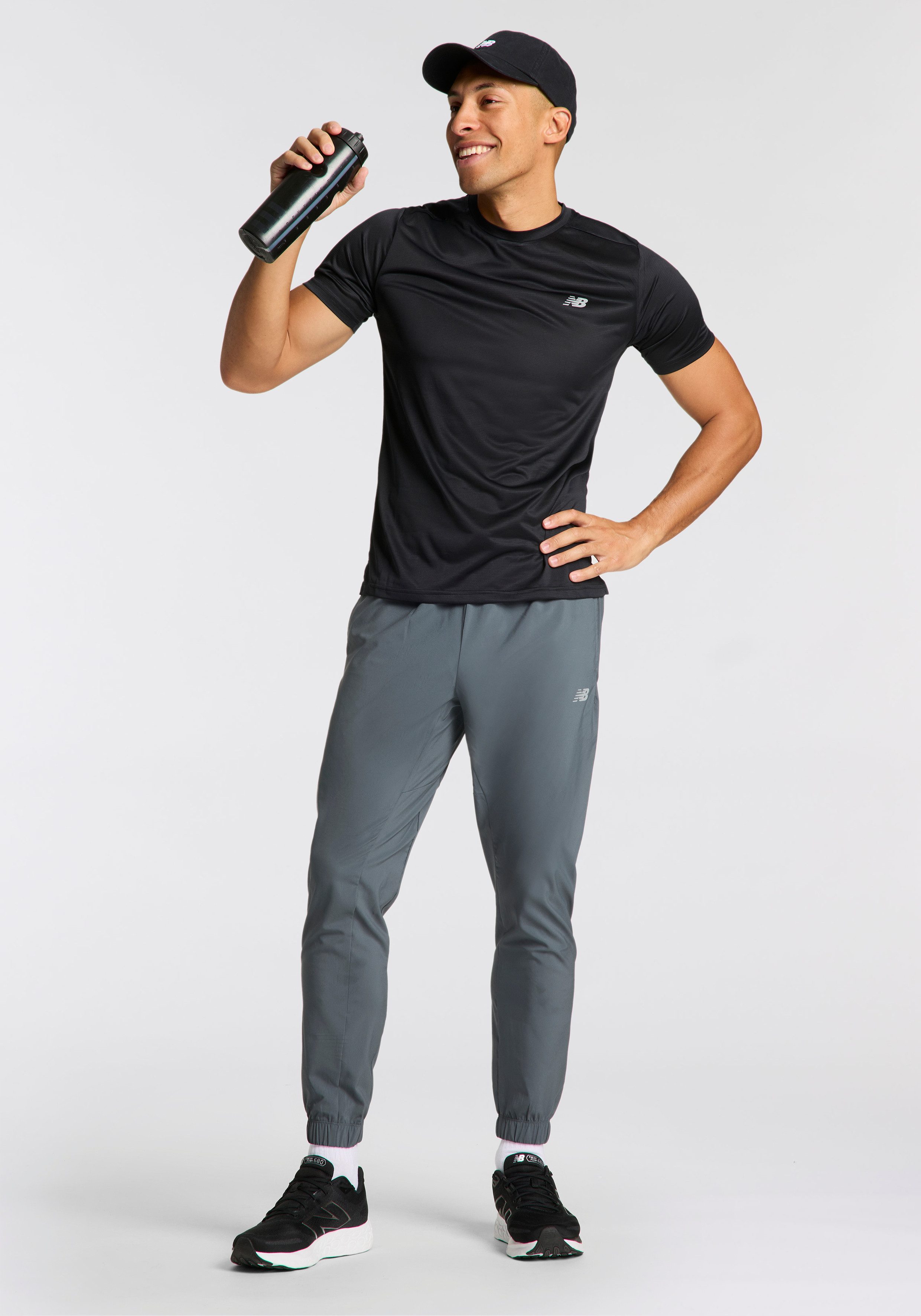 New Balance Runningshirt MENS RUNNING SS TOP