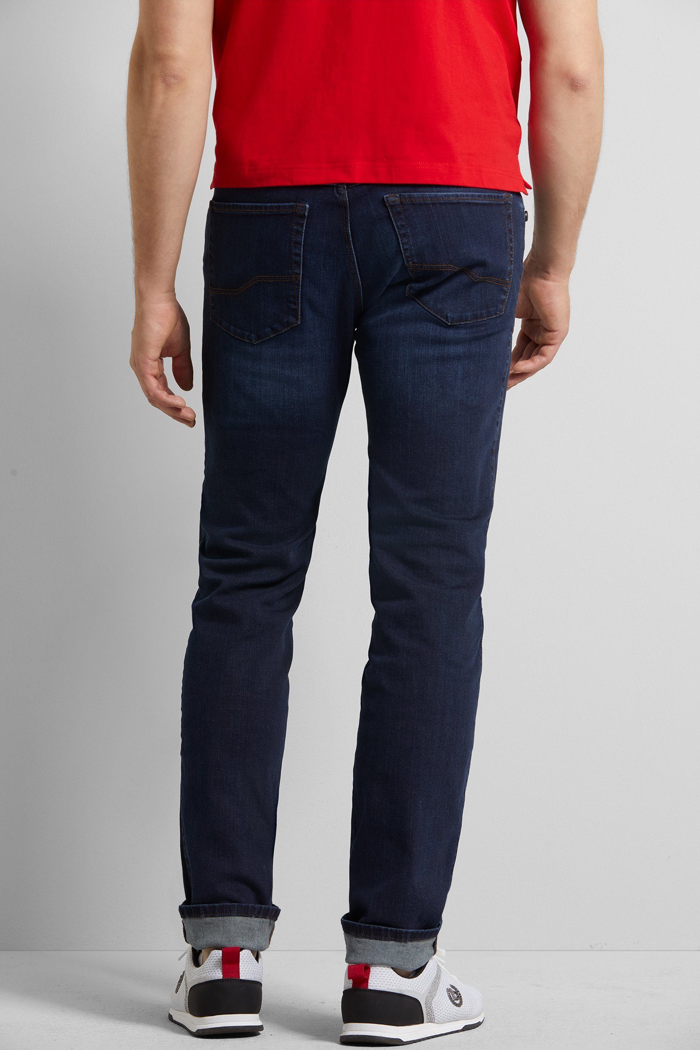 Bugatti 5-pocket jeans met power stretch